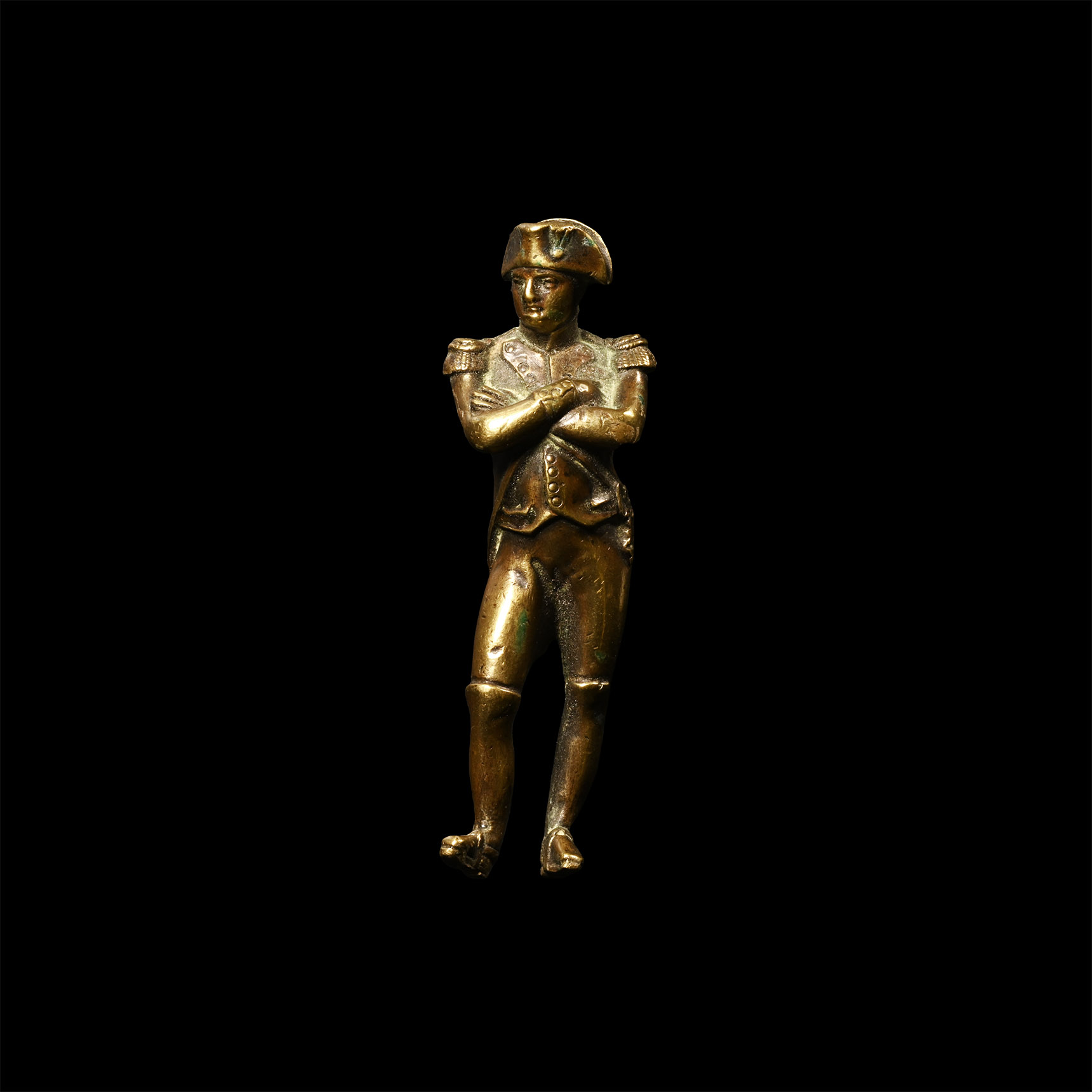 Napoleon Brass Figure