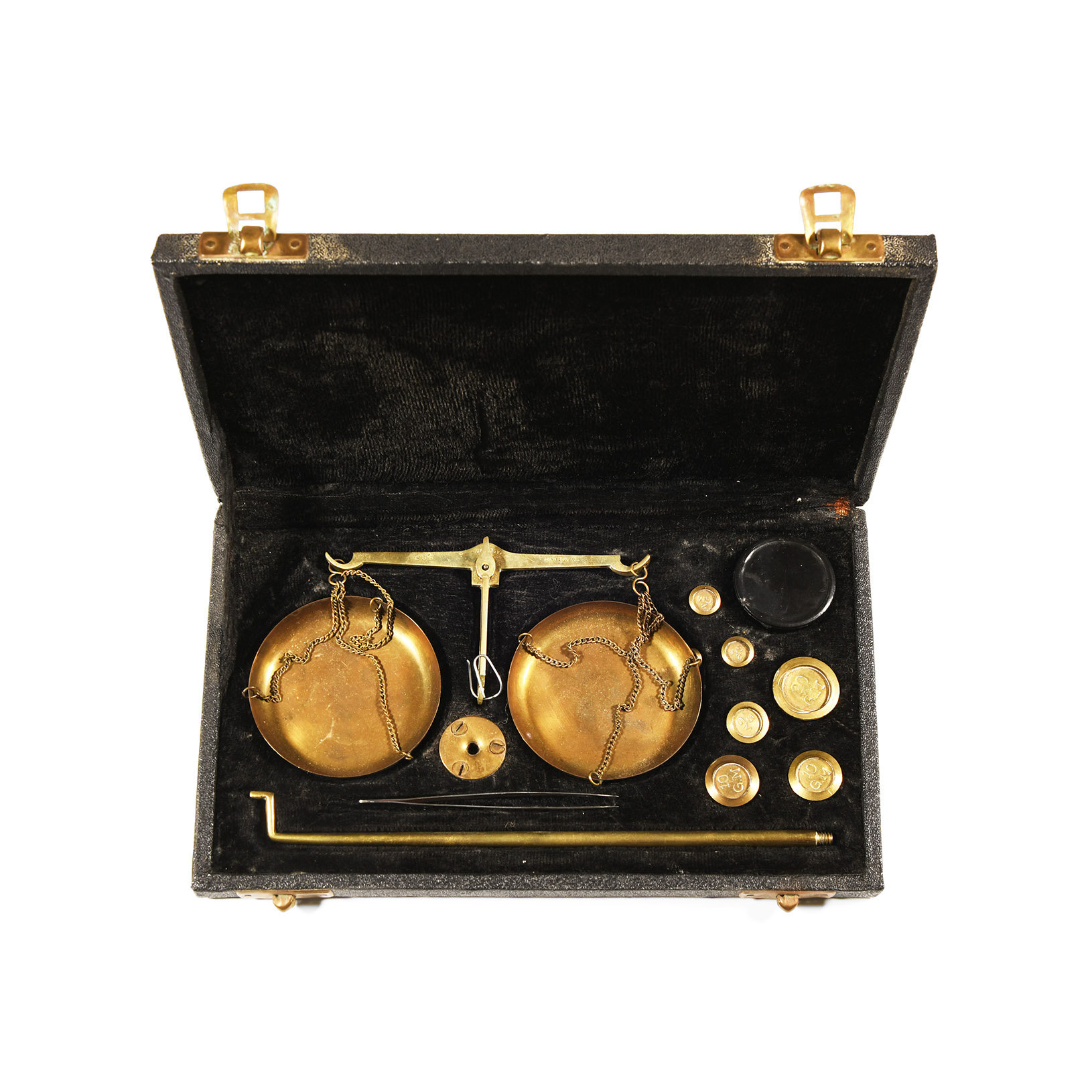 Victorian Set of Balance Scales and Weights