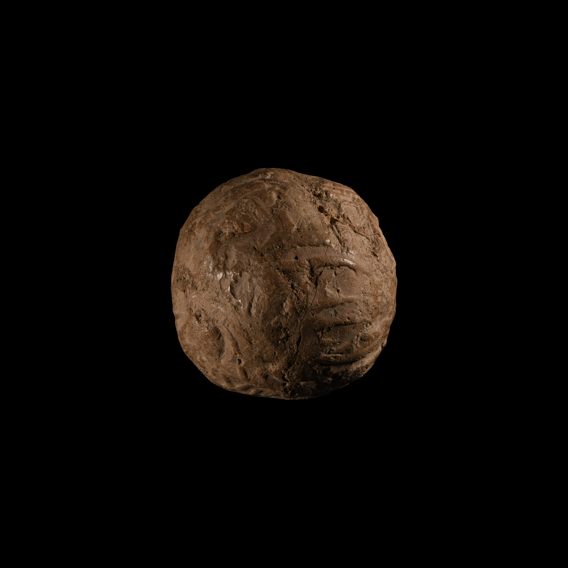 Sumerian Terracotta 'Bulla Envelope' with Impressed Decoration