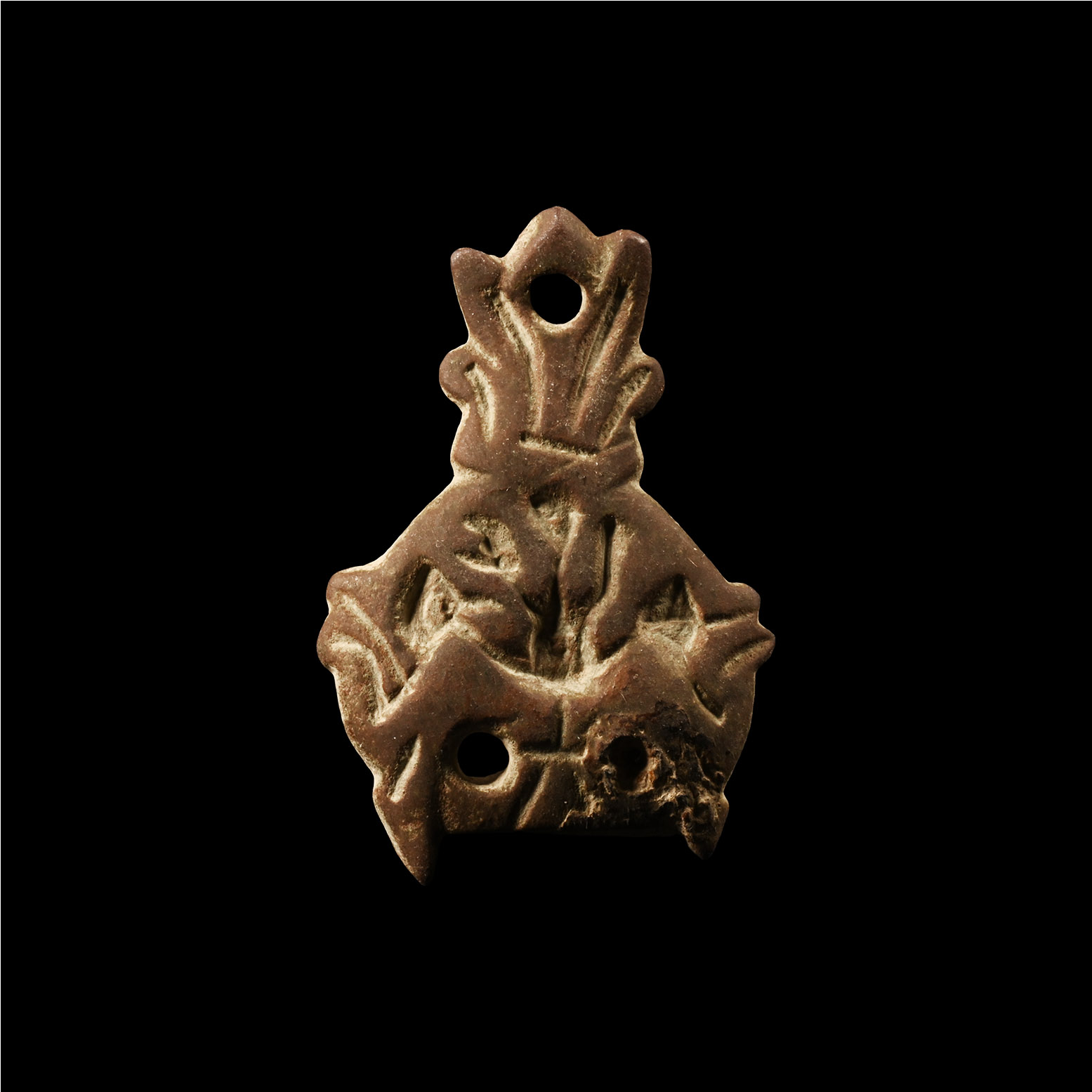 Anglo-Scandinavian Viking Bronze Apex Stirrup Mount