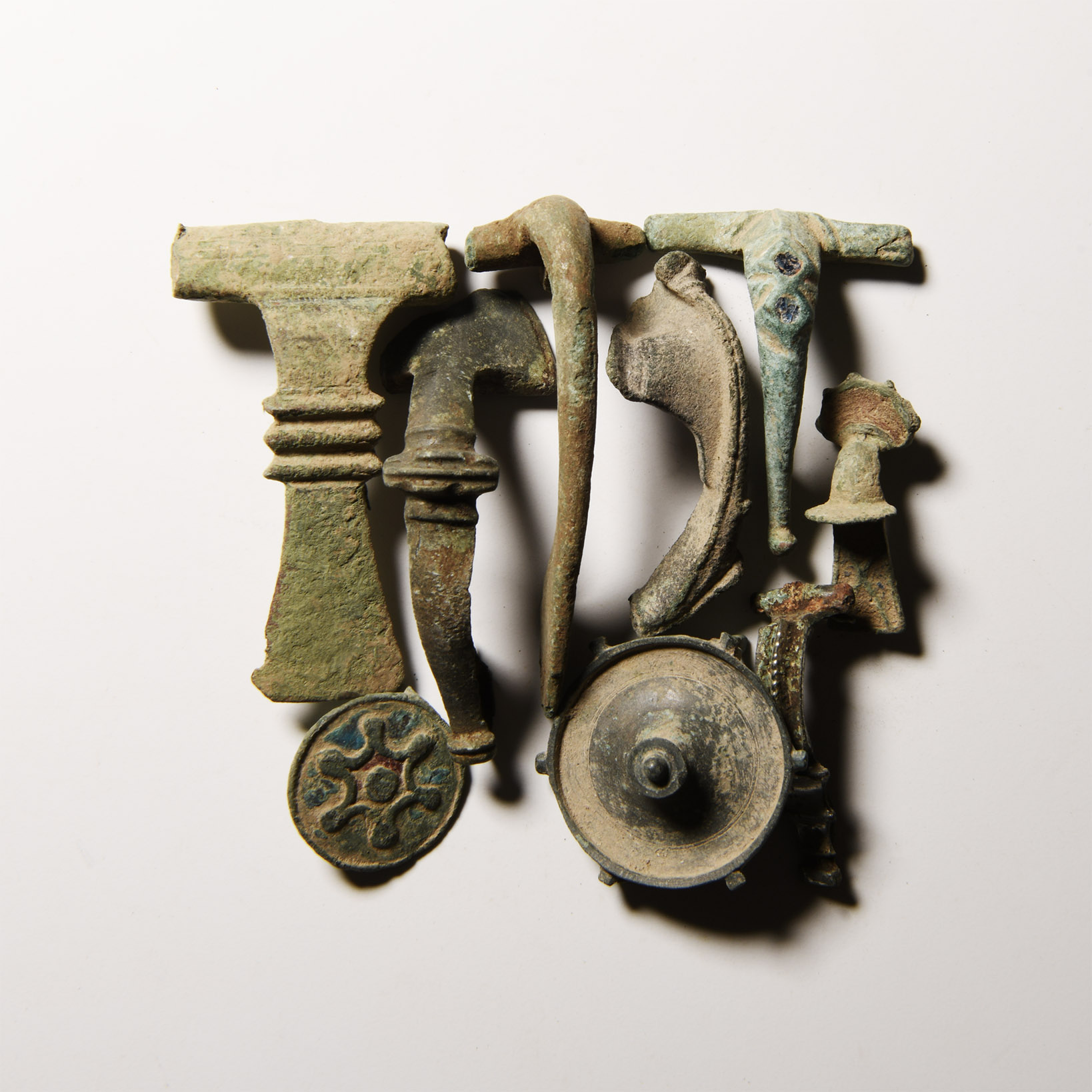 Roman Hampshire Bronze Brooch Collection