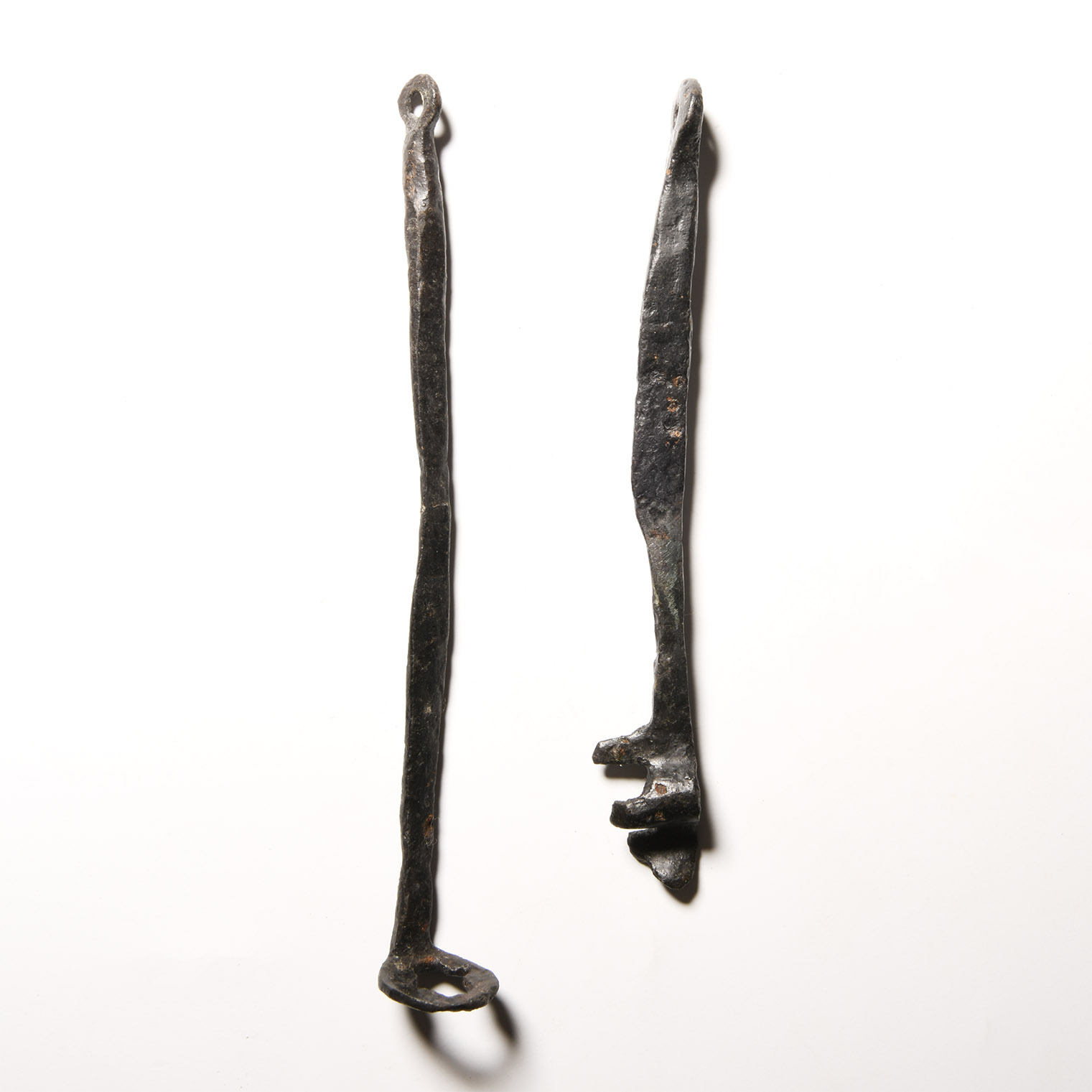 Viking Age Iron Key Pair