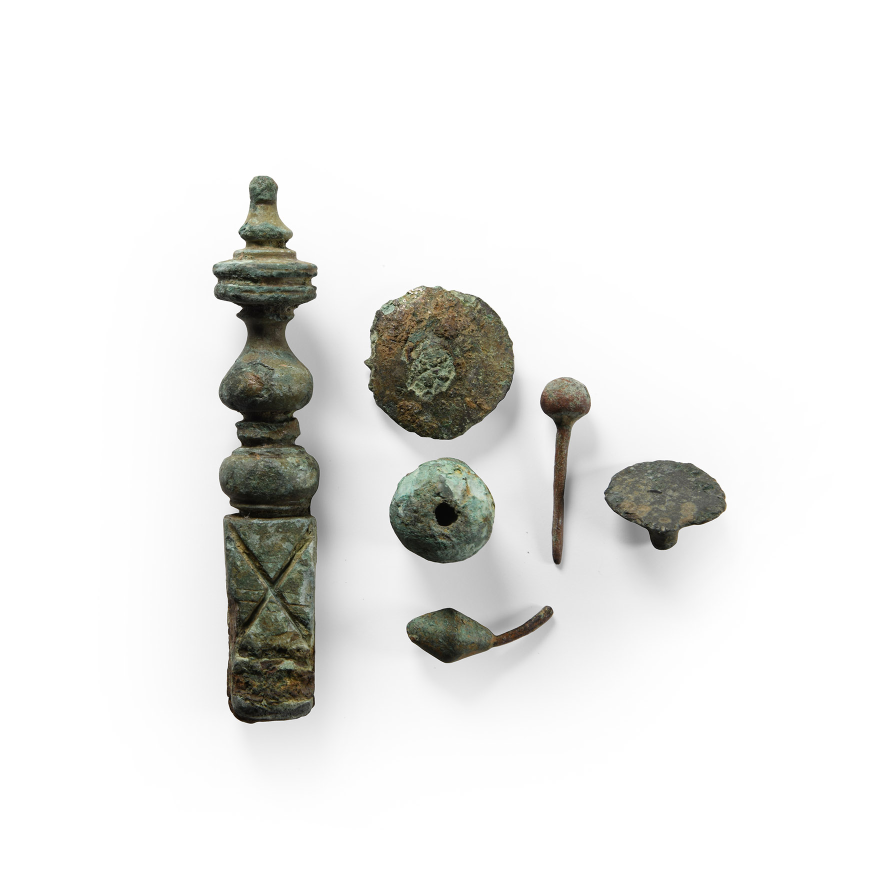 Roman Bronze Fitting Group