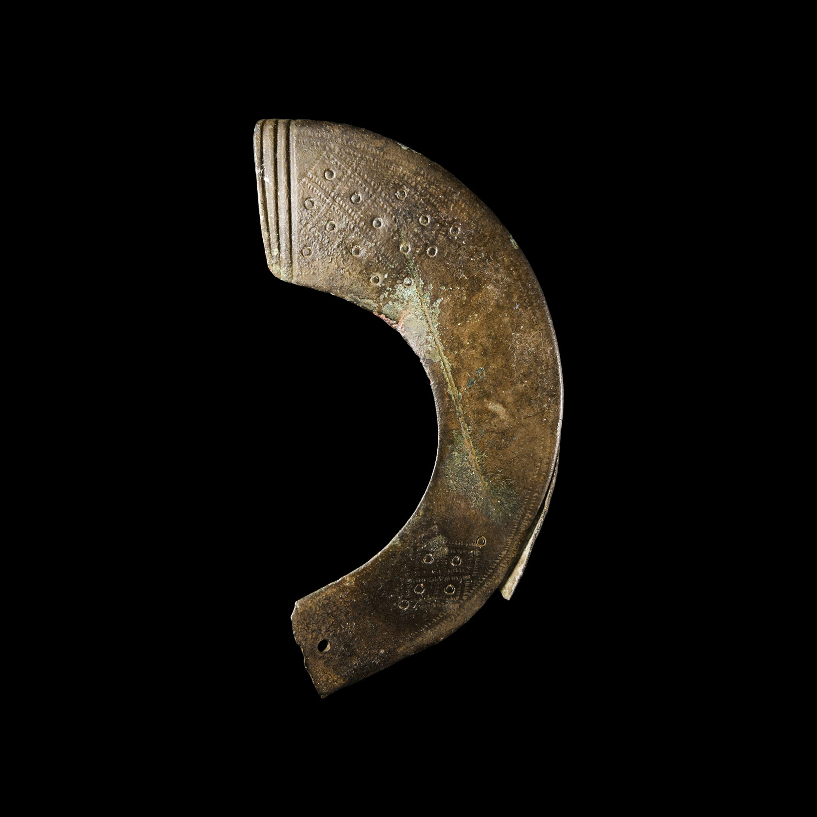 Viking Age Bronze Purse Fitting