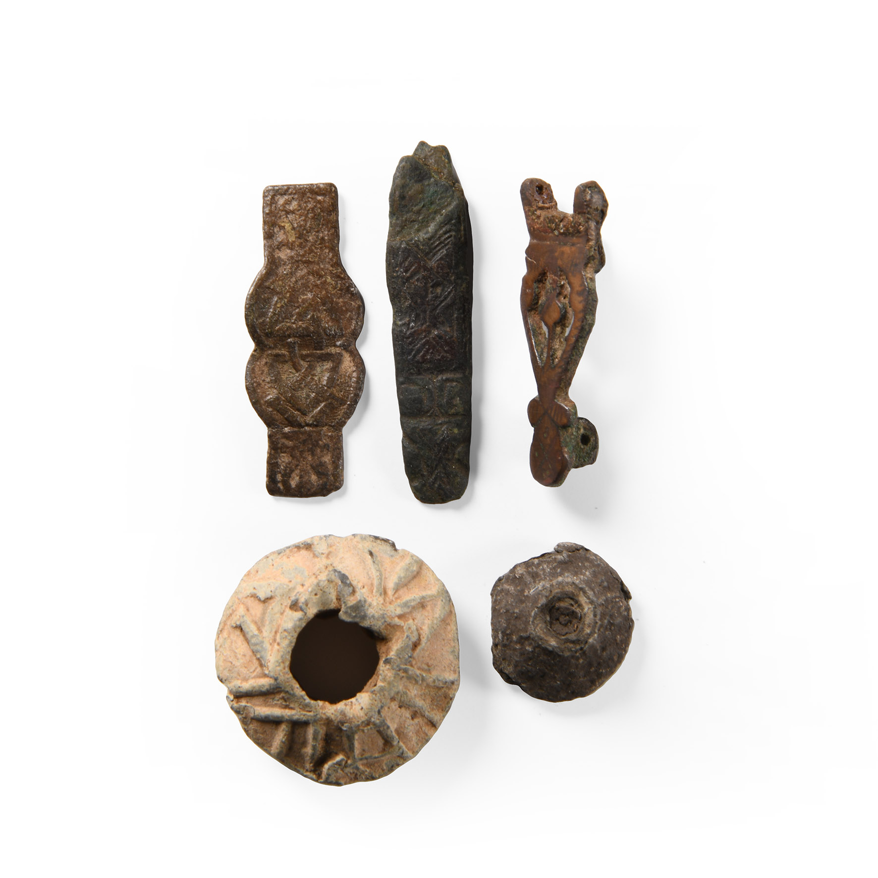 Saxon Period Bronze and Lead Artefact Collection