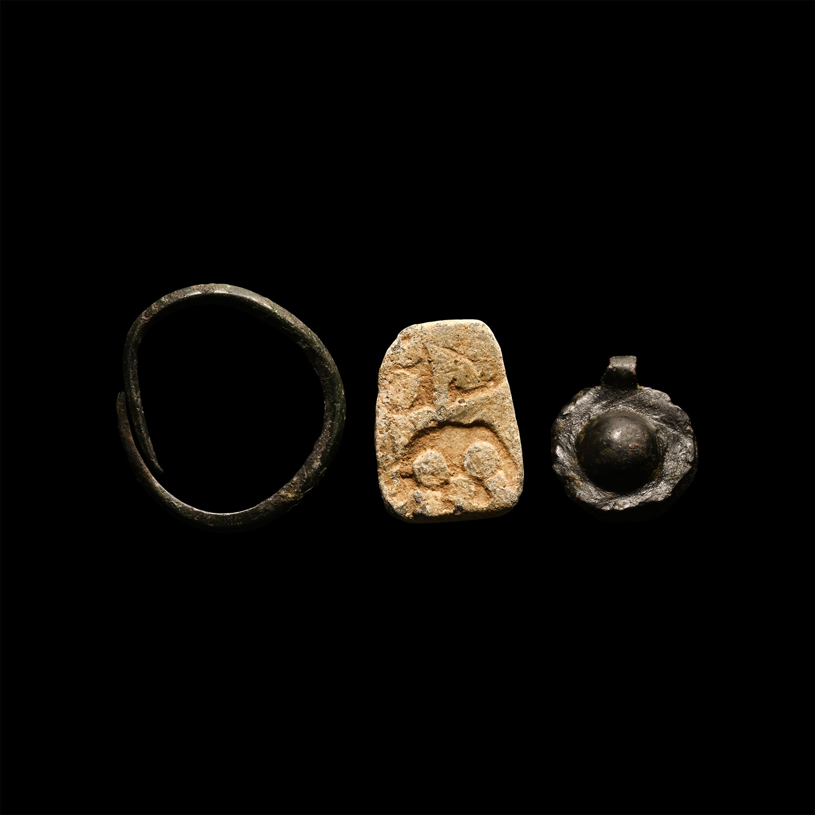 Viking Age Bronze and Lead Artefact Group