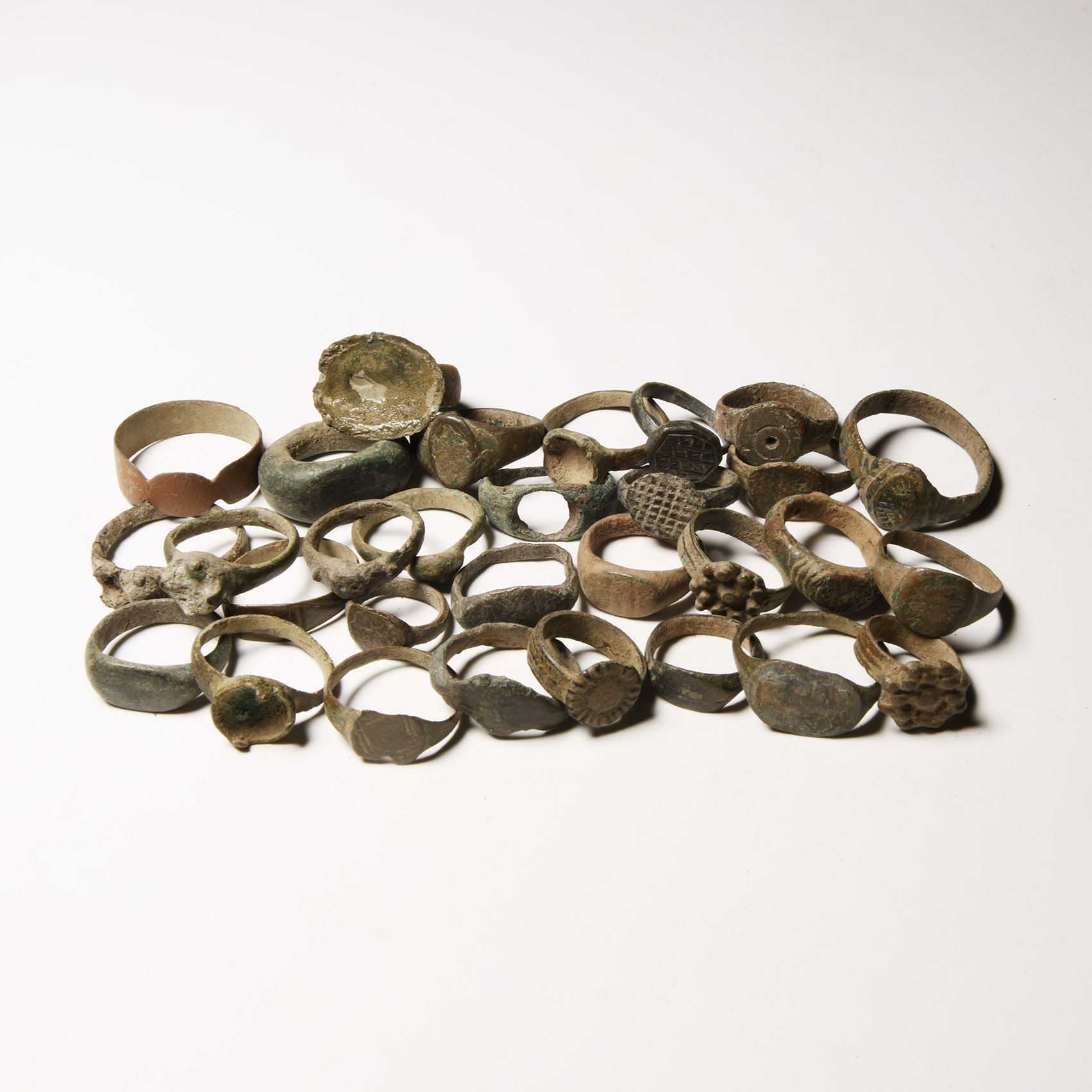 Roman to Medieval Bronze Ring Collection