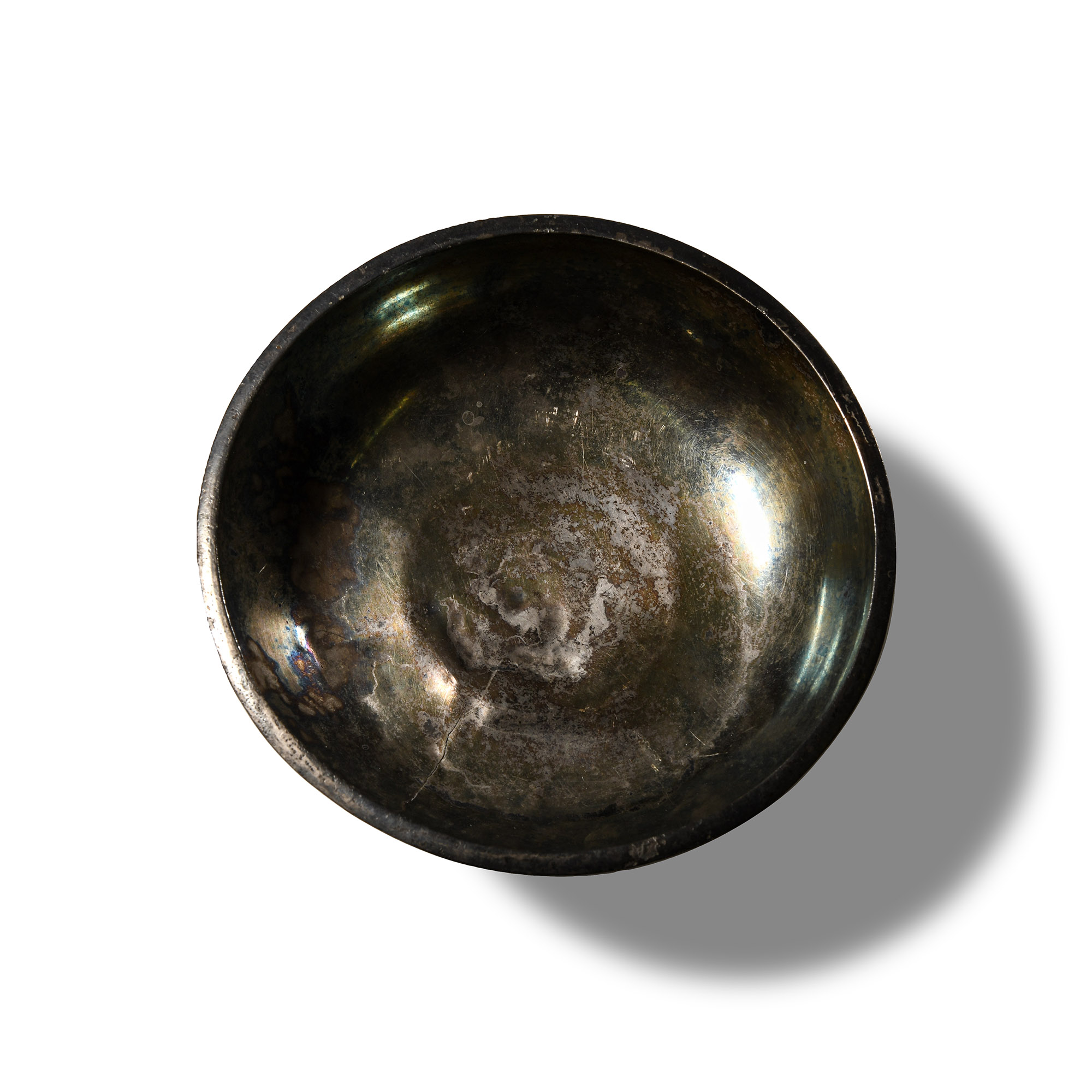 Sassanian Silver Pedestal Cup