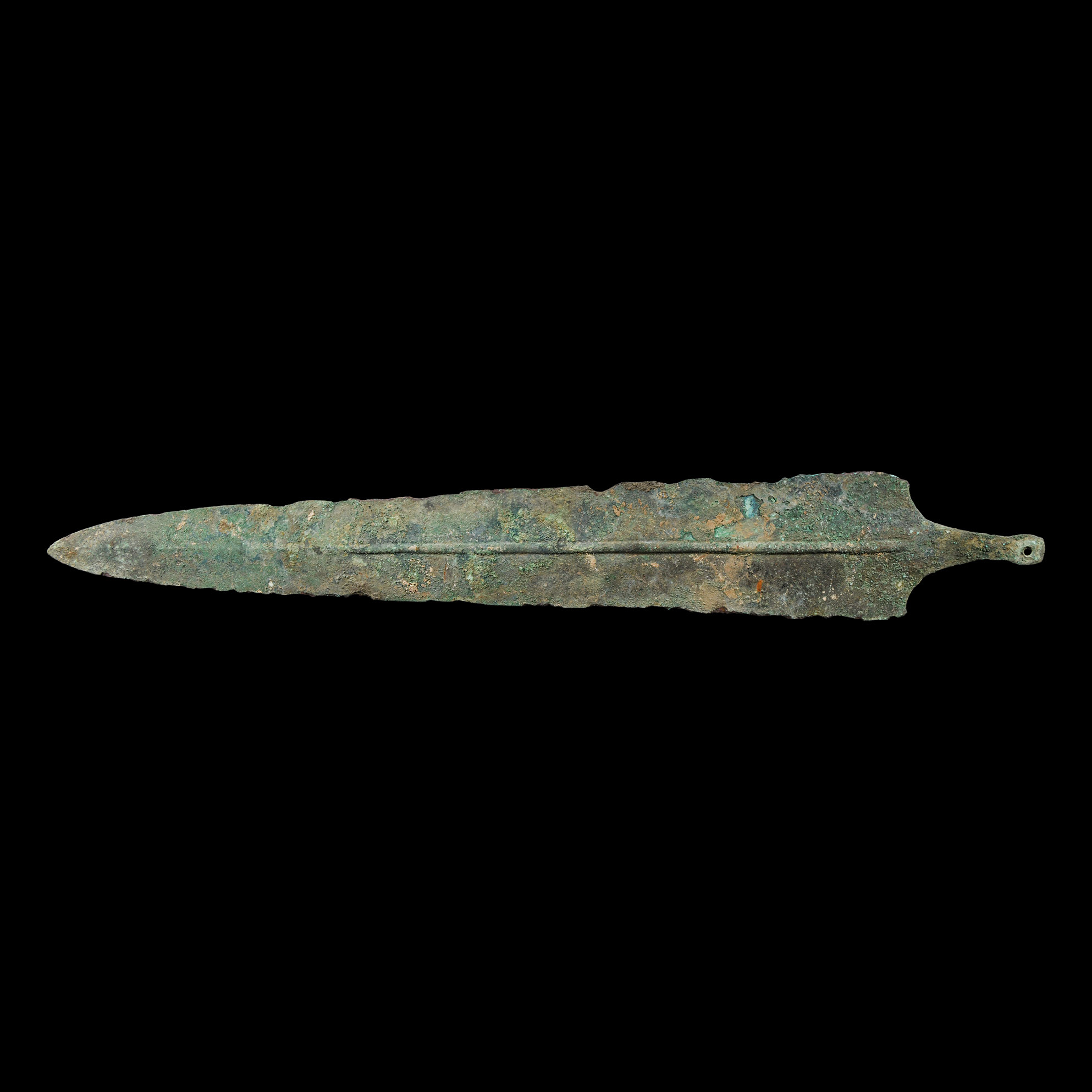 Luristan Bronze Spearhead Blade