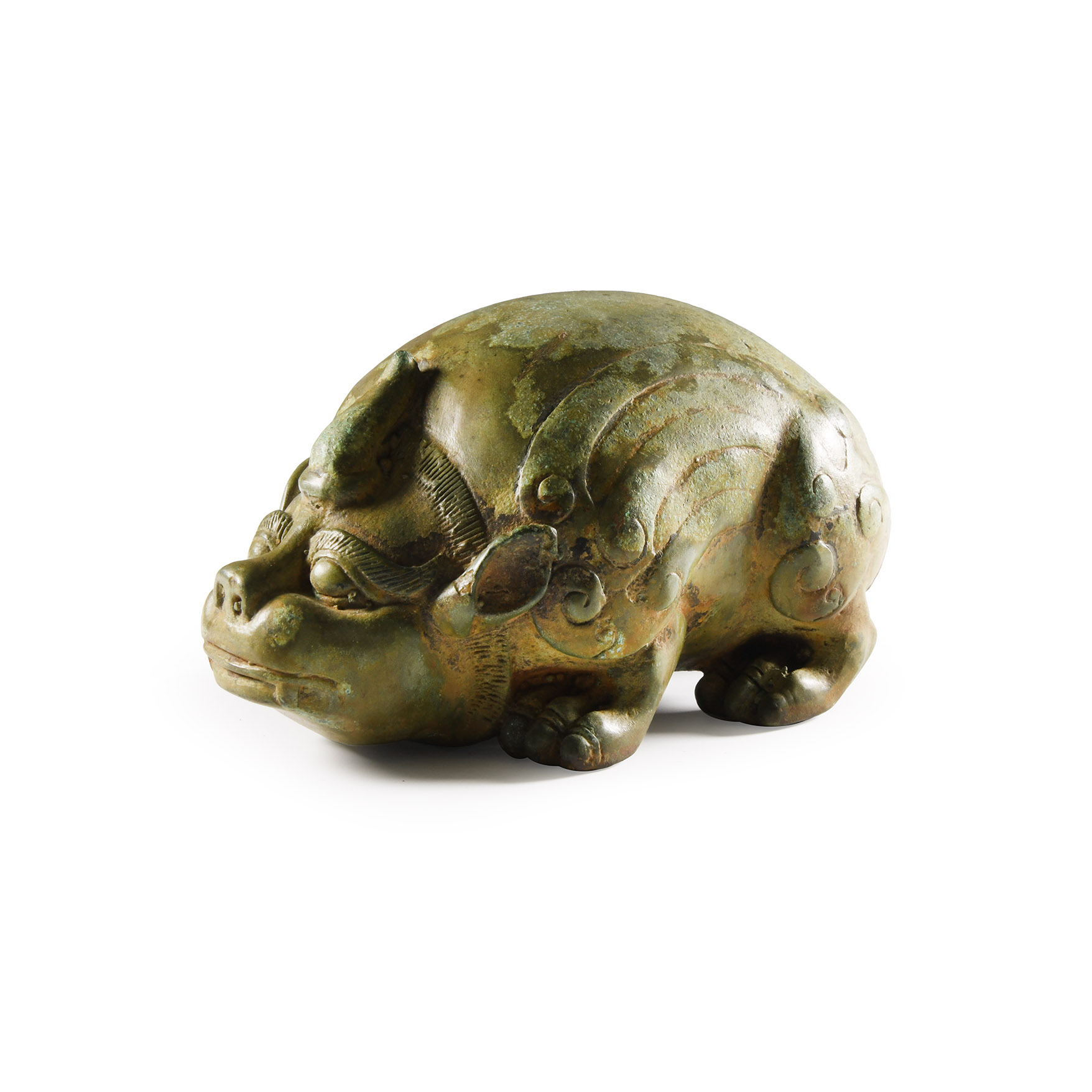 Chinese Han Style Bronze Animal