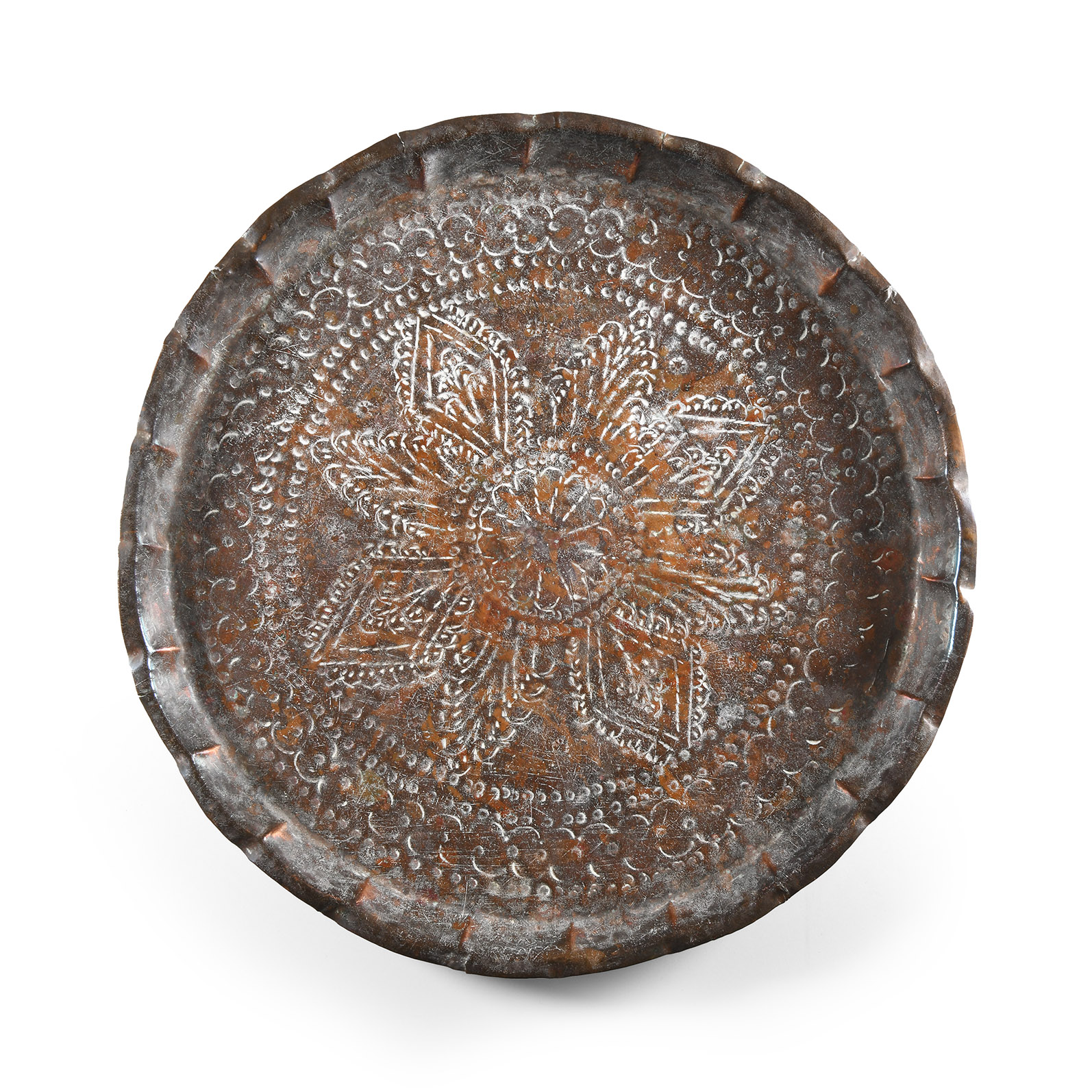 Western Asiatic Decorated Bronze Dish