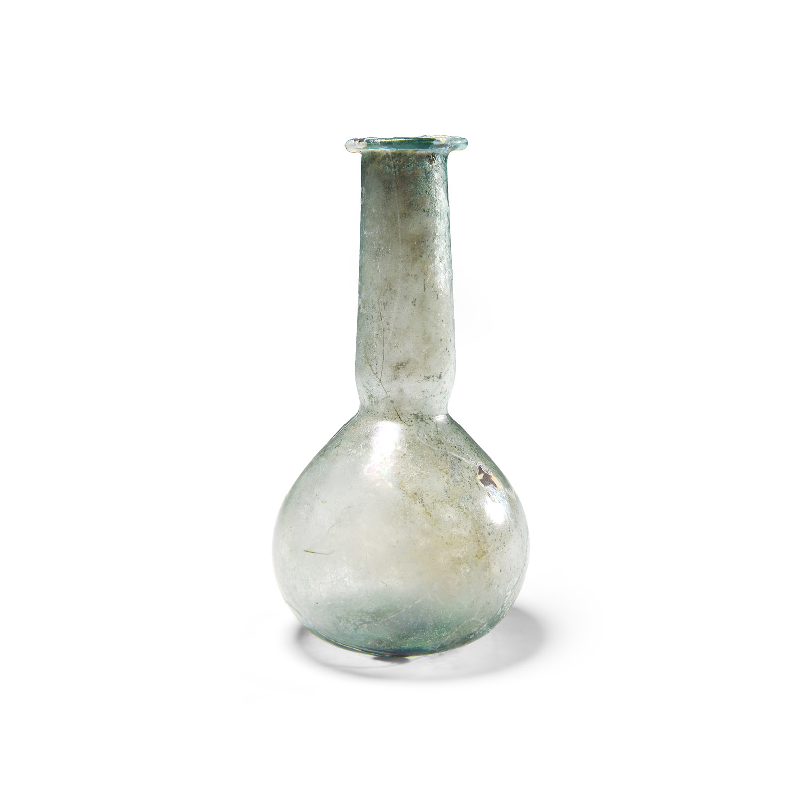 Roman Translucent Glass Flask
