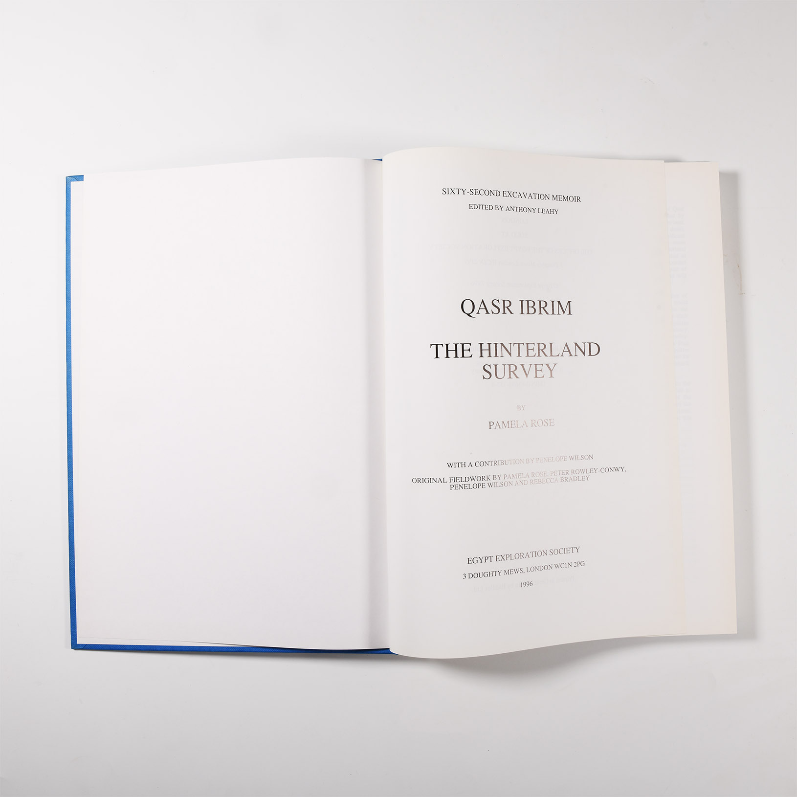 Archaeological Books - Rose - Qasr Ibrim: The Hinterland Survey