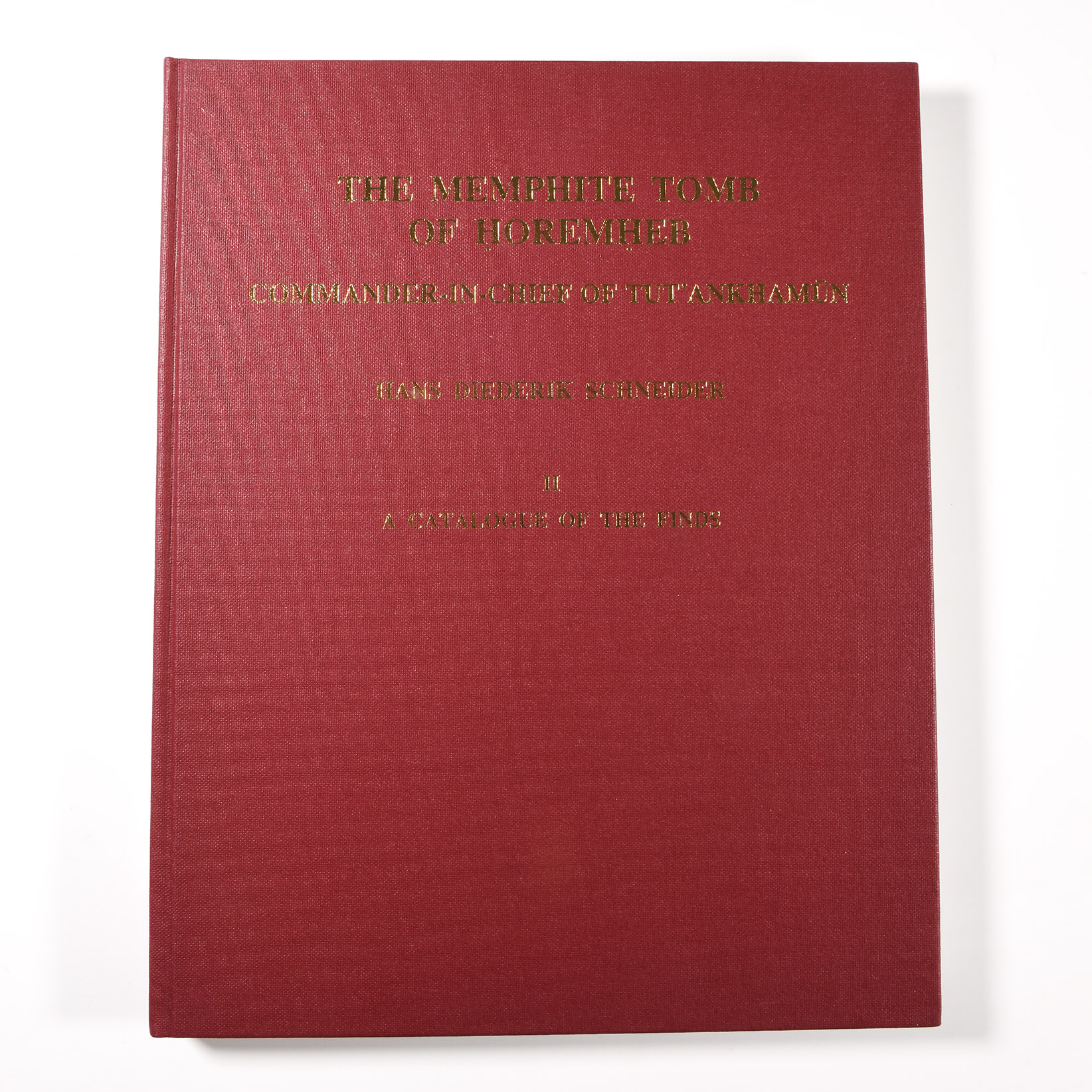 Archaeological Books - Schneider - The Memphite Tomb of Horemheb