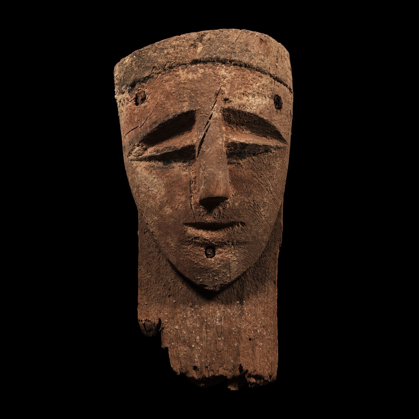 Egyptian Wooden Face Mask