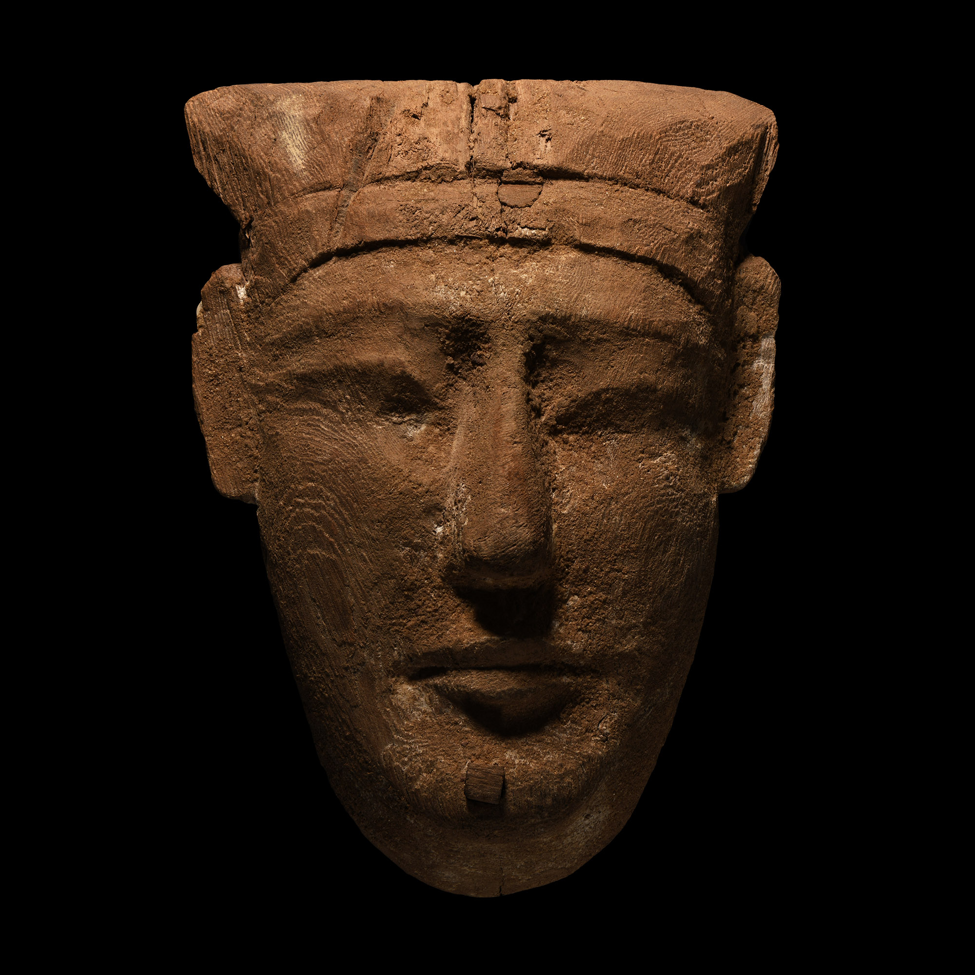 Egyptian Wooden Face Mask