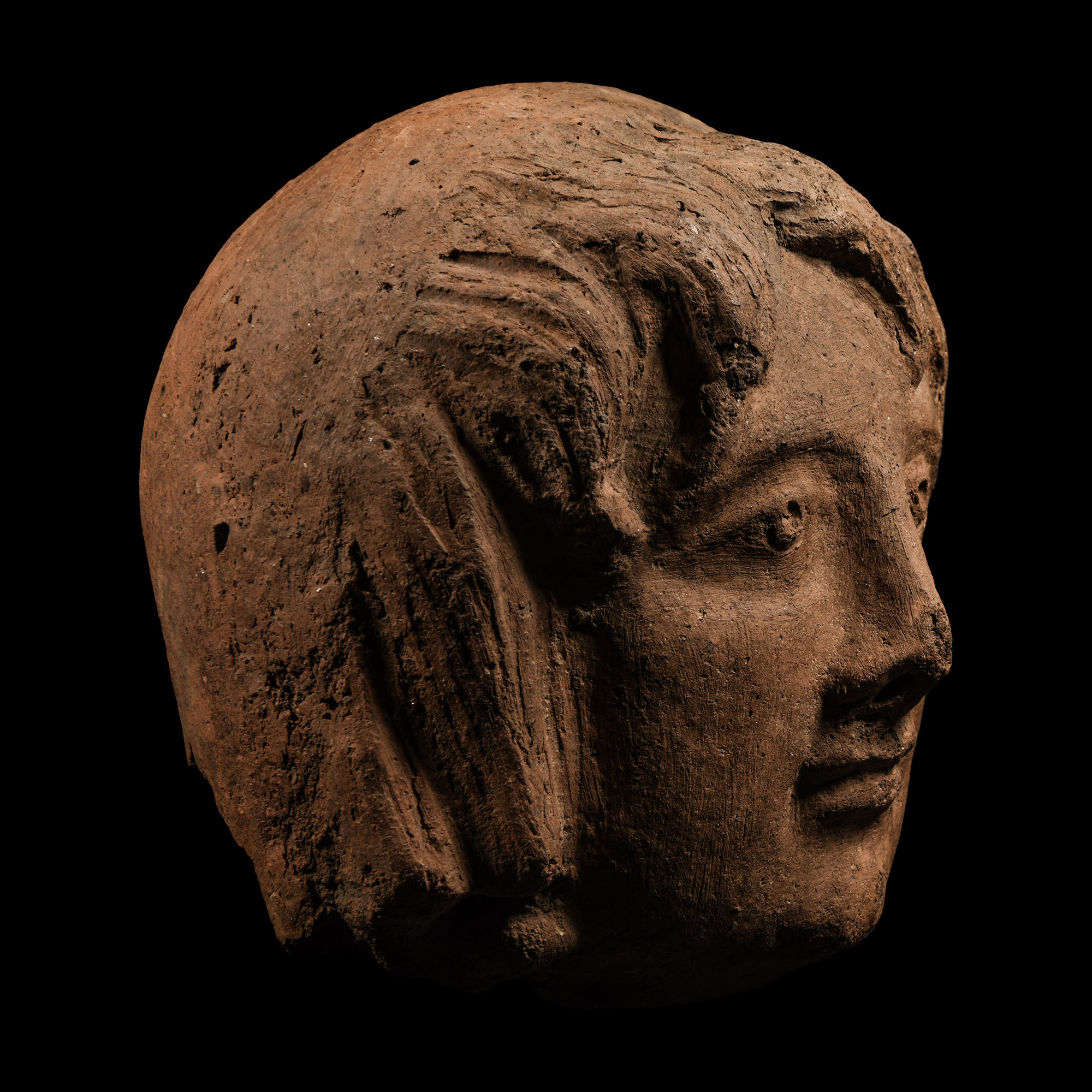 Etruscan Terracotta Head