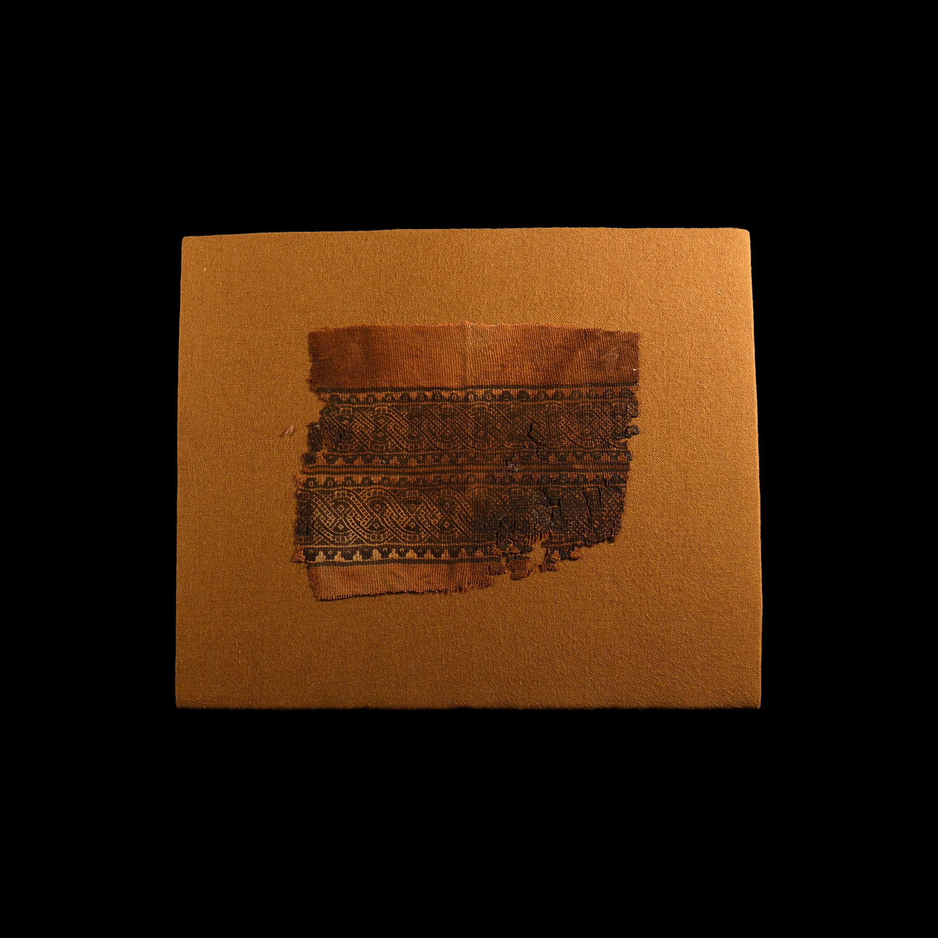 Egyptian Mounted Coptic Textile