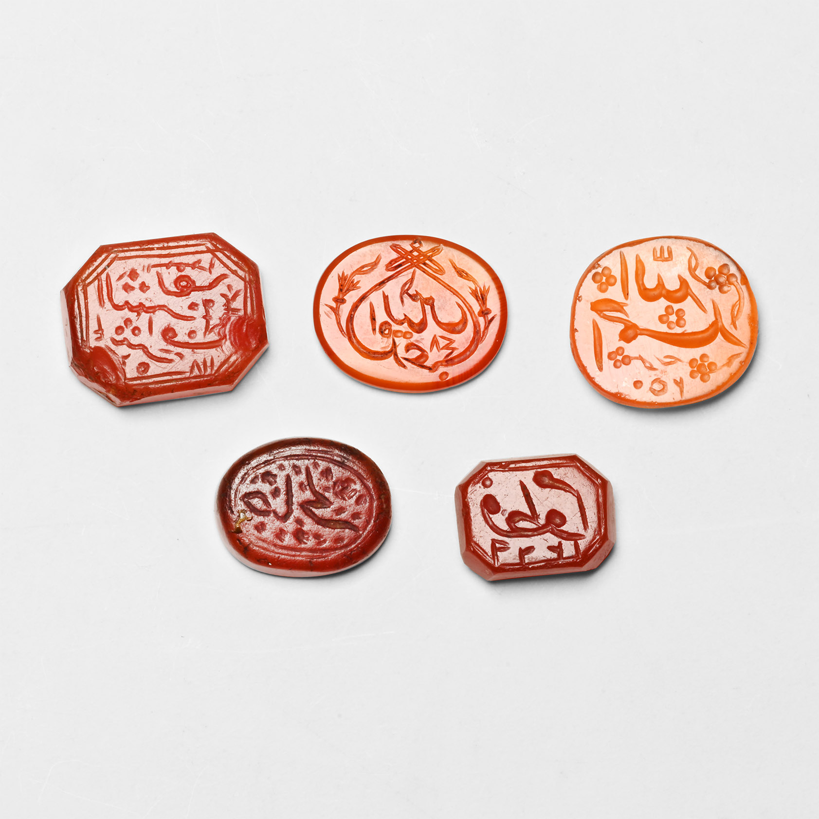 Carnelian Calligraphic Gemstone Collection