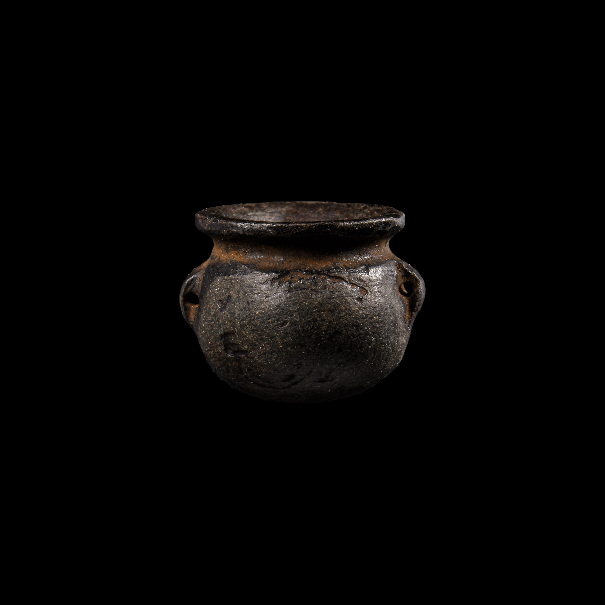 Egyptian Hardstone Miniature Vessel