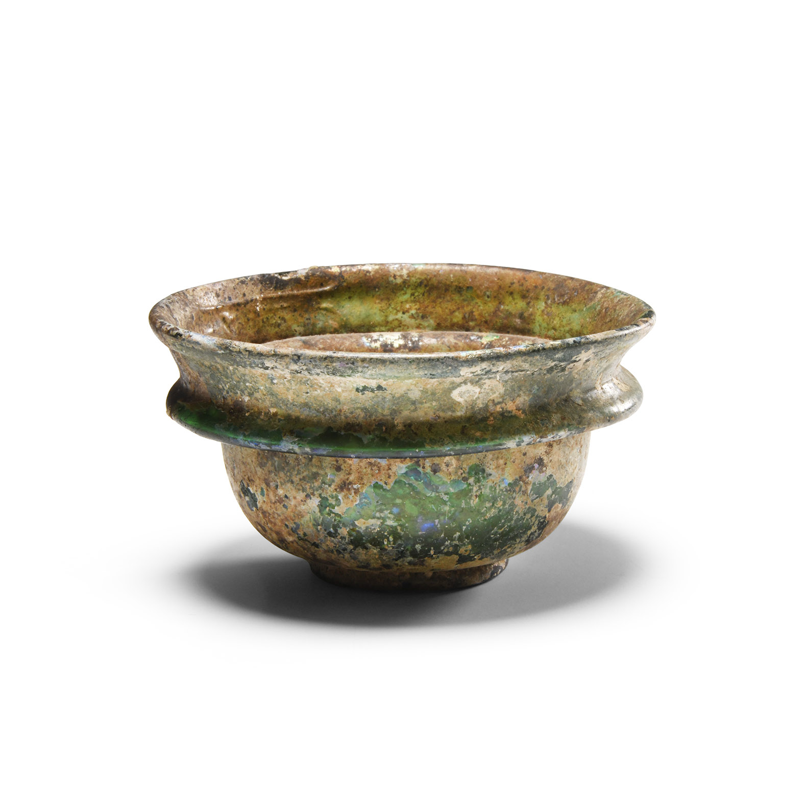 Roman Iridescent Glass Cup