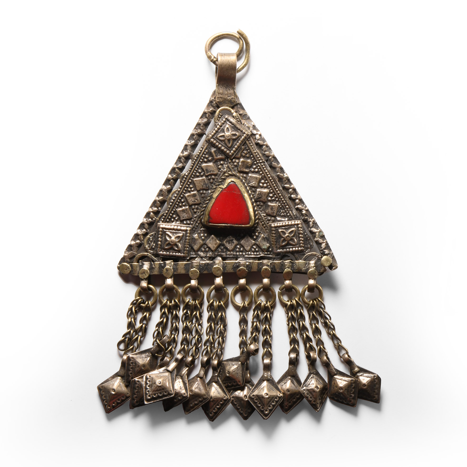 Bedouin Silver-Coloured Metal Pendant