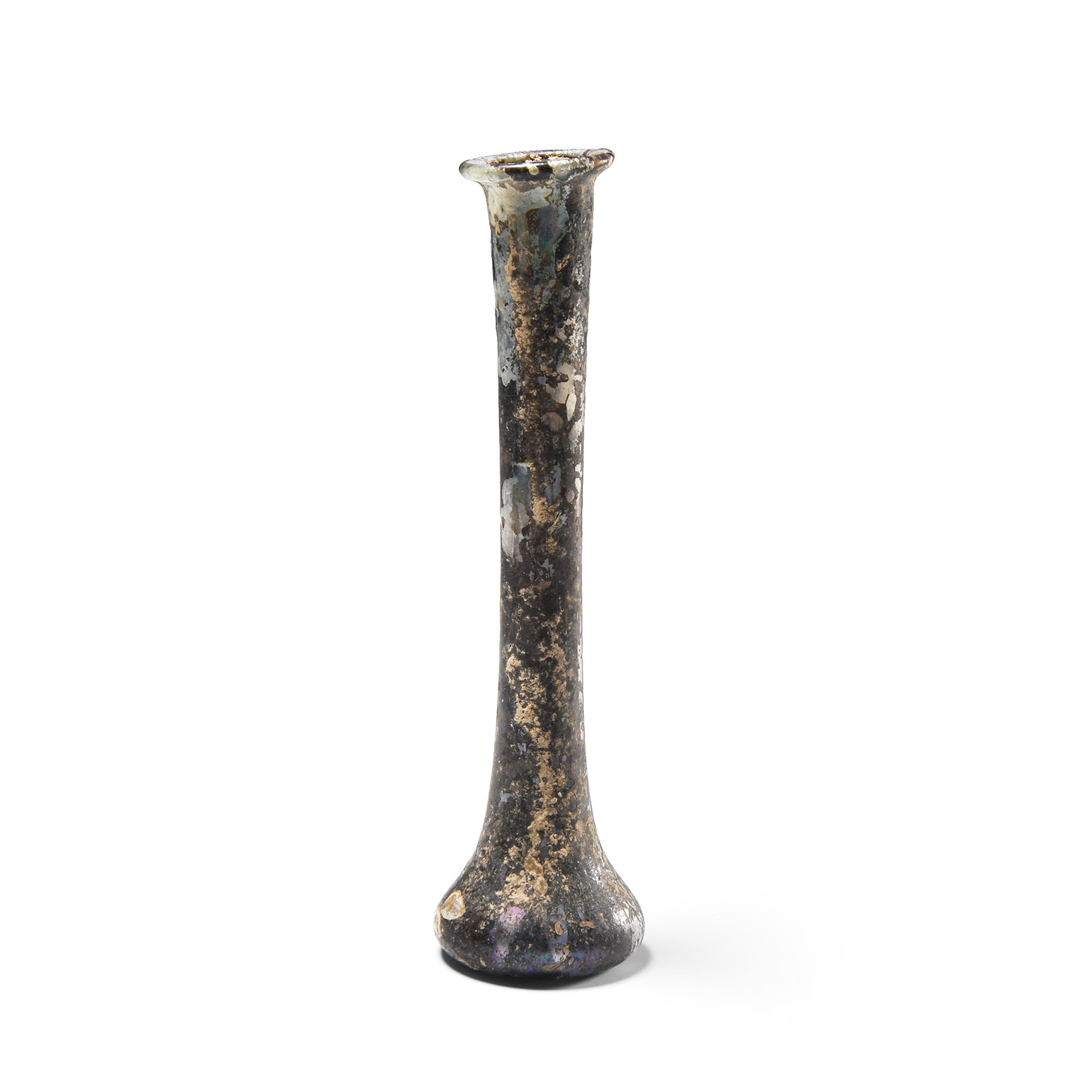 Roman Glass Candlestick Unguentarium