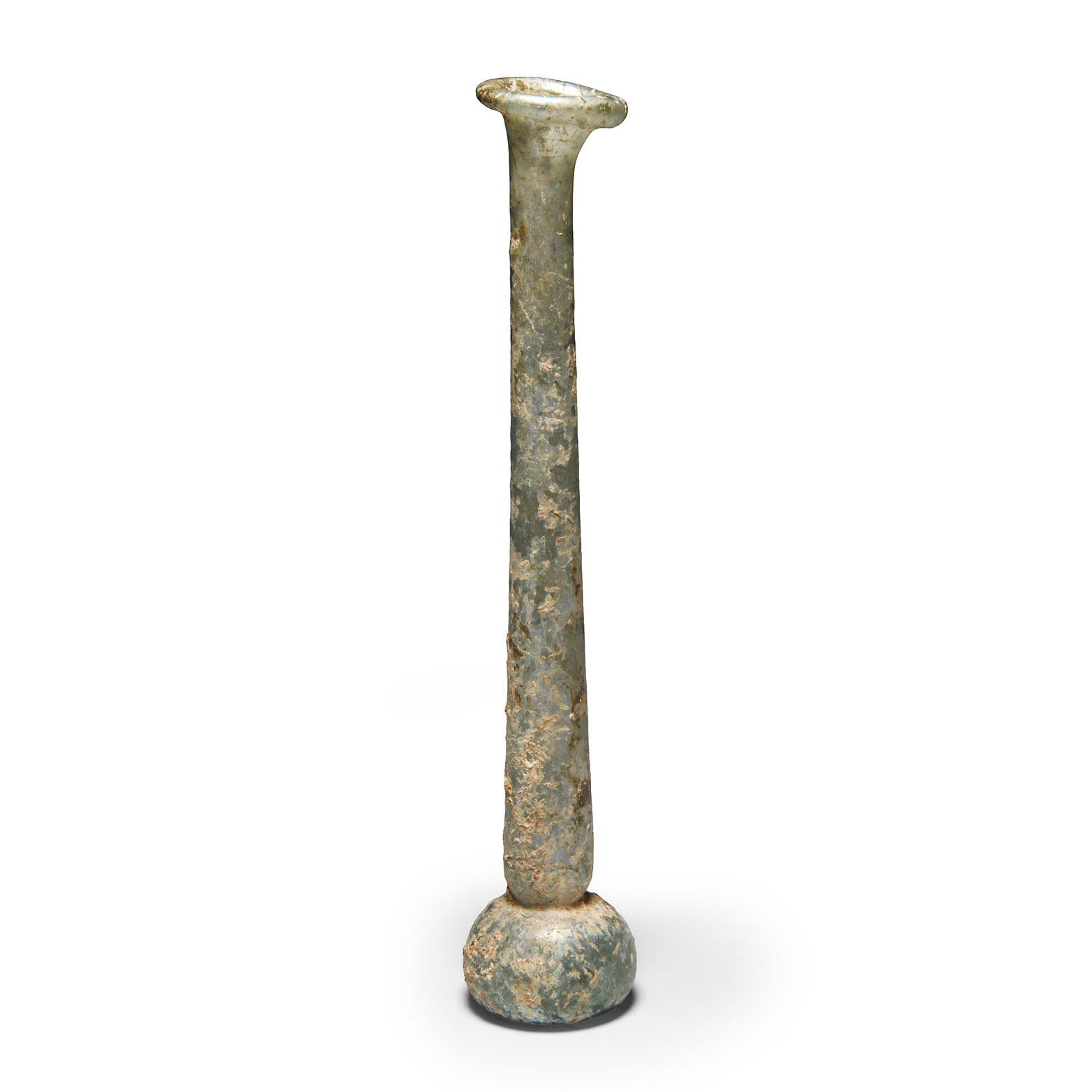 Roman Glass Candlestick Unguentarium