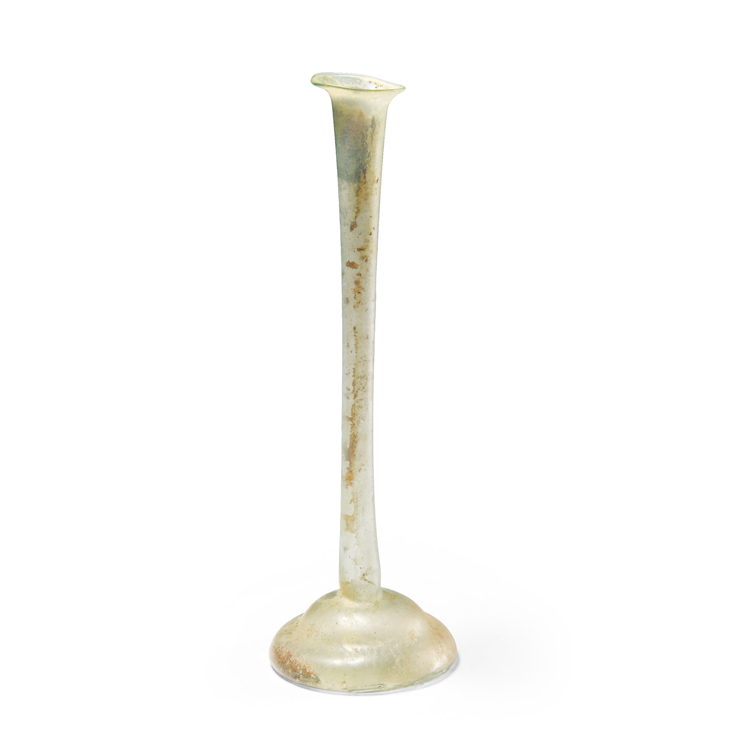 Roman Glass Candlestick Unguentarium