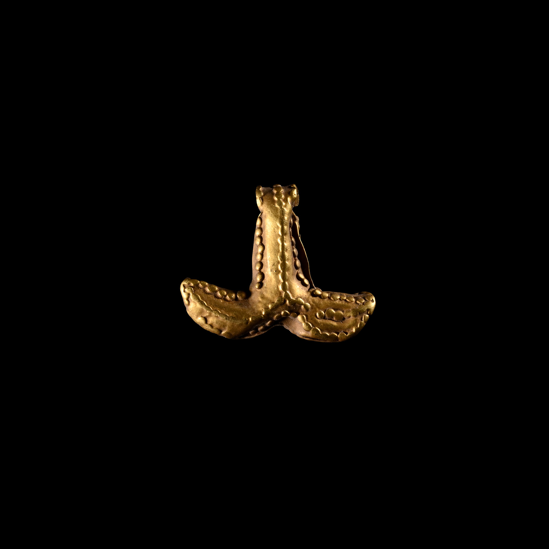 Viking Age Gold Axe Pendant