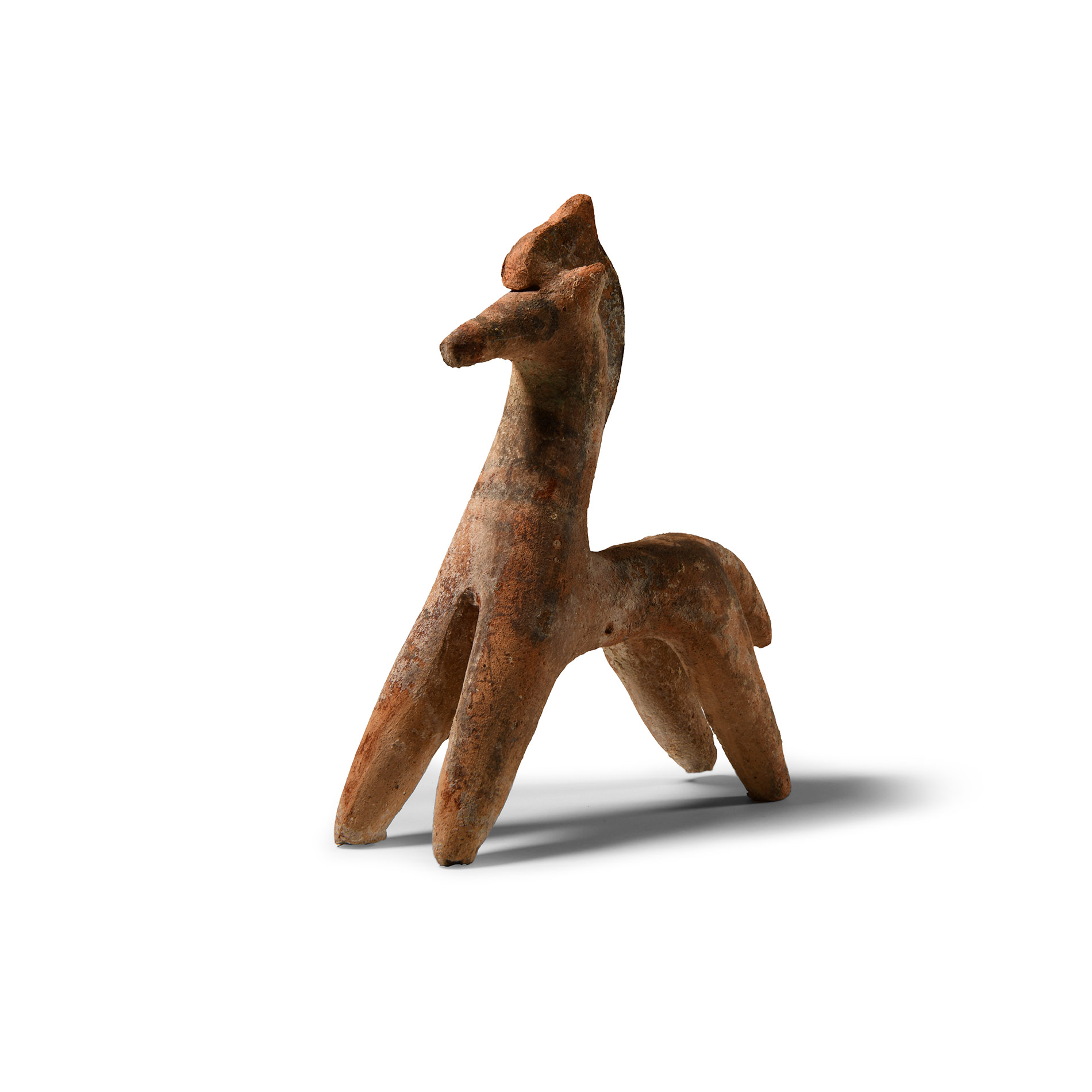 Cypriot Bichrome Ware Terracotta Horse Model