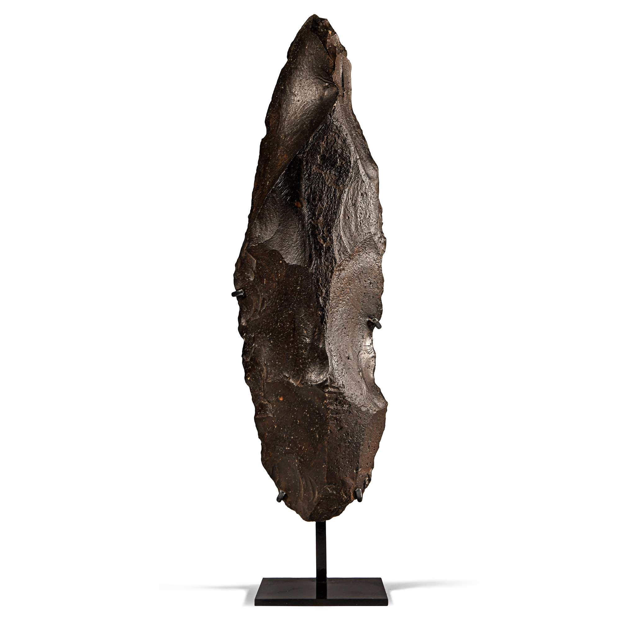 Massive Stone Age Knapped Stone Hand Axe