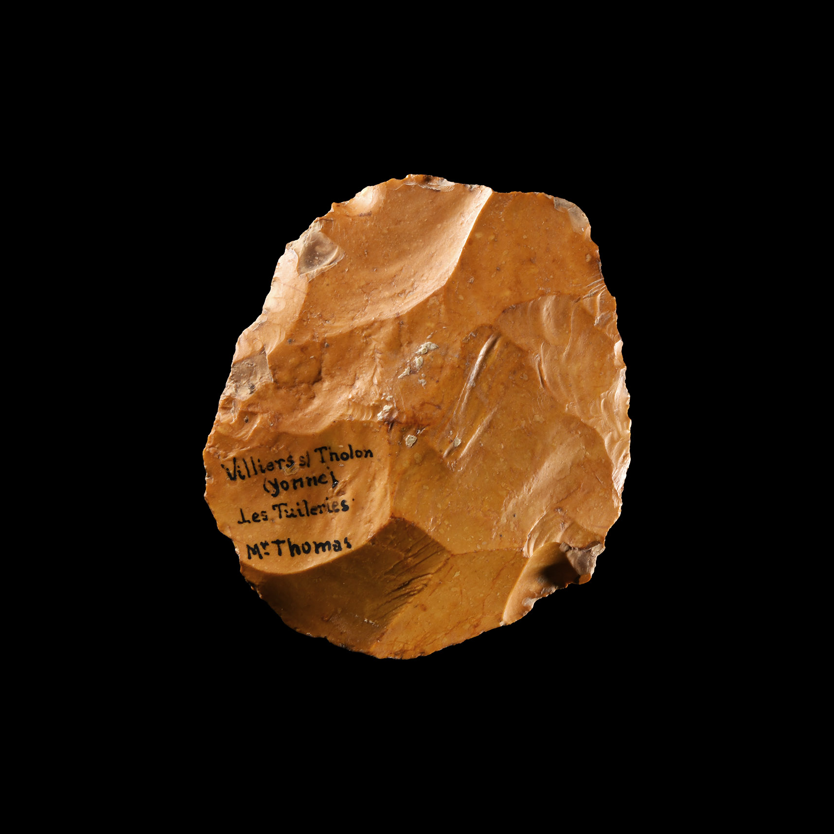 Stone Age French Ovate Flint Hand Axe