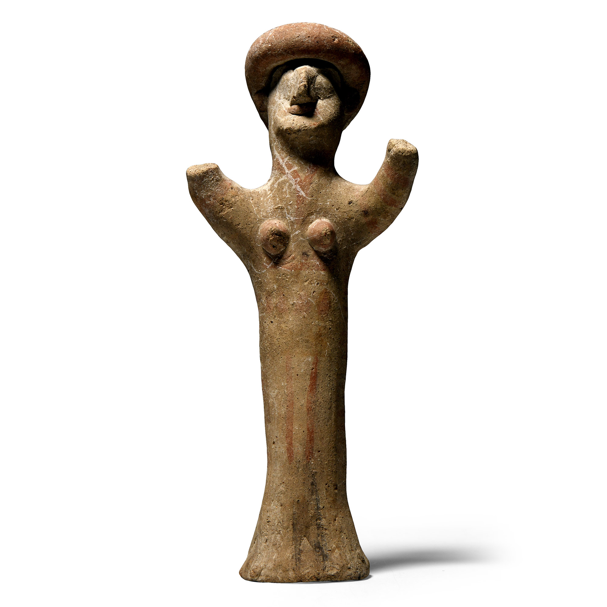 Cypriot Terracotta Goddess Figurine