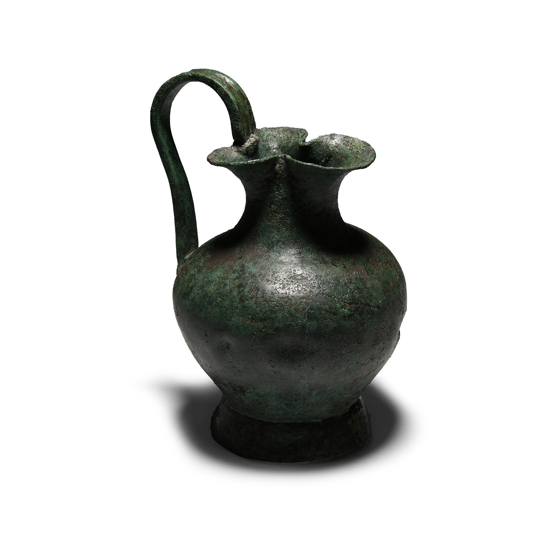 Greek Bronze Oinochoe