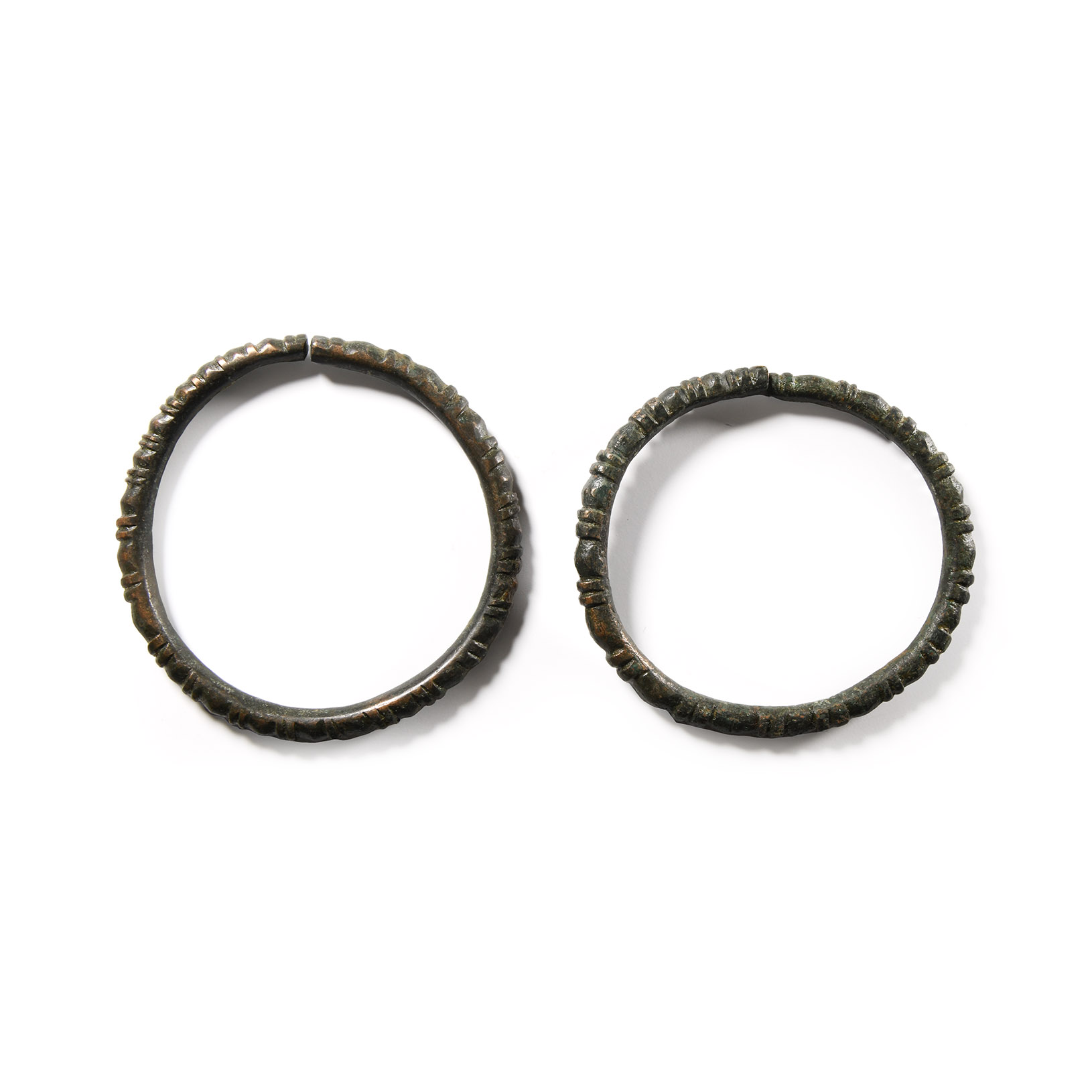 Western Asiatic Bronze Bracelet Pair