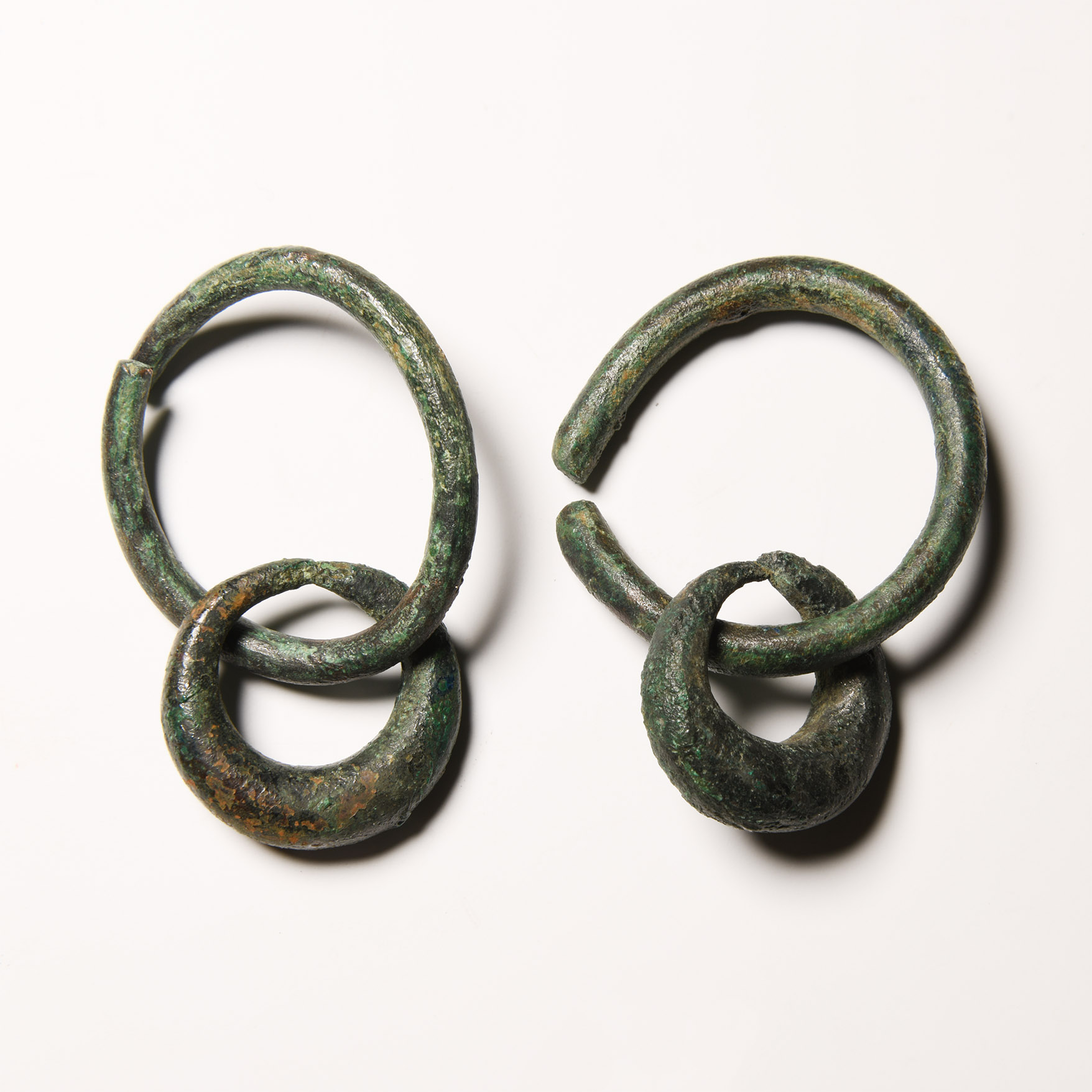 Bronze Age Pendant Pair