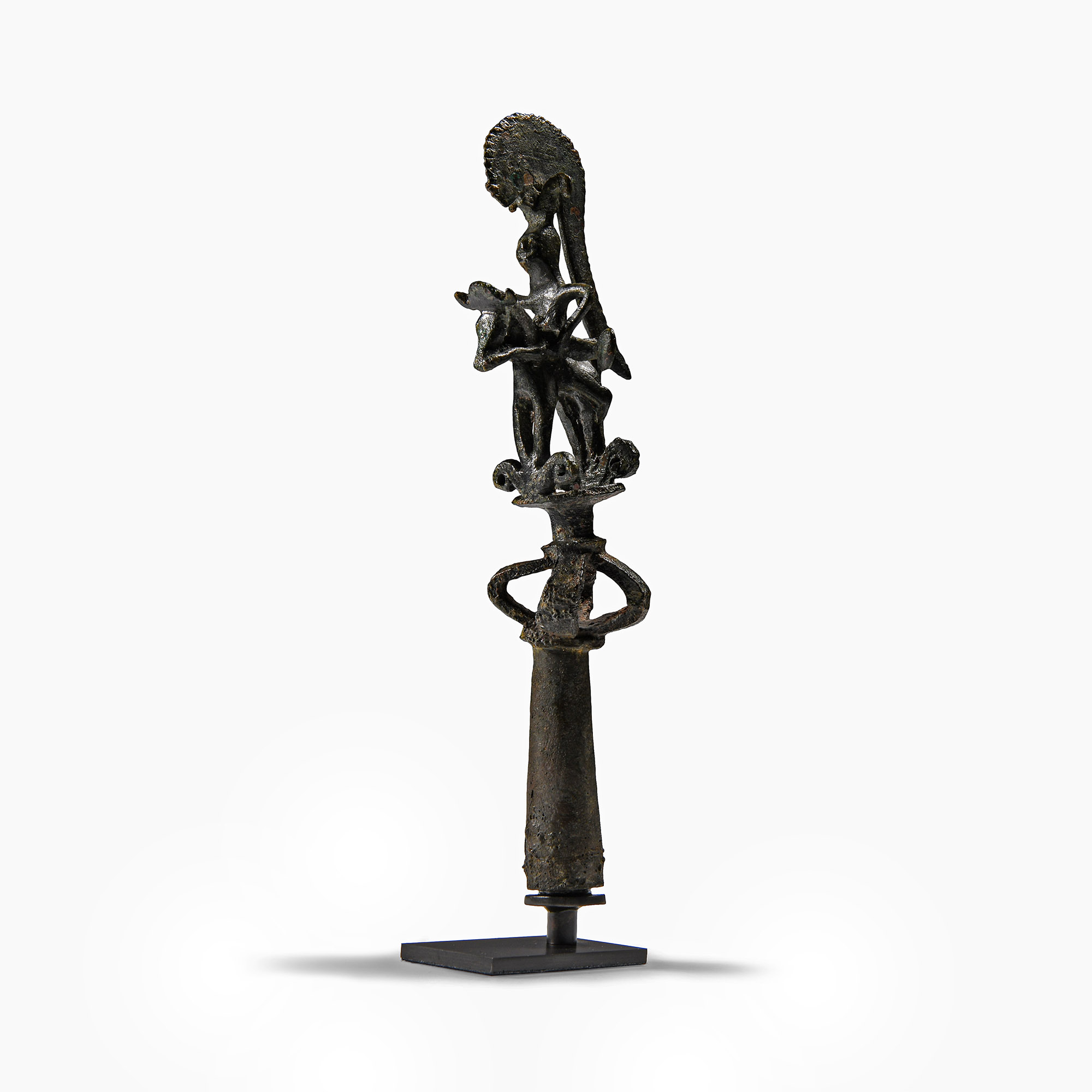 Iberian Celtic 'Axel Guttman' Bronze Warrior Finial