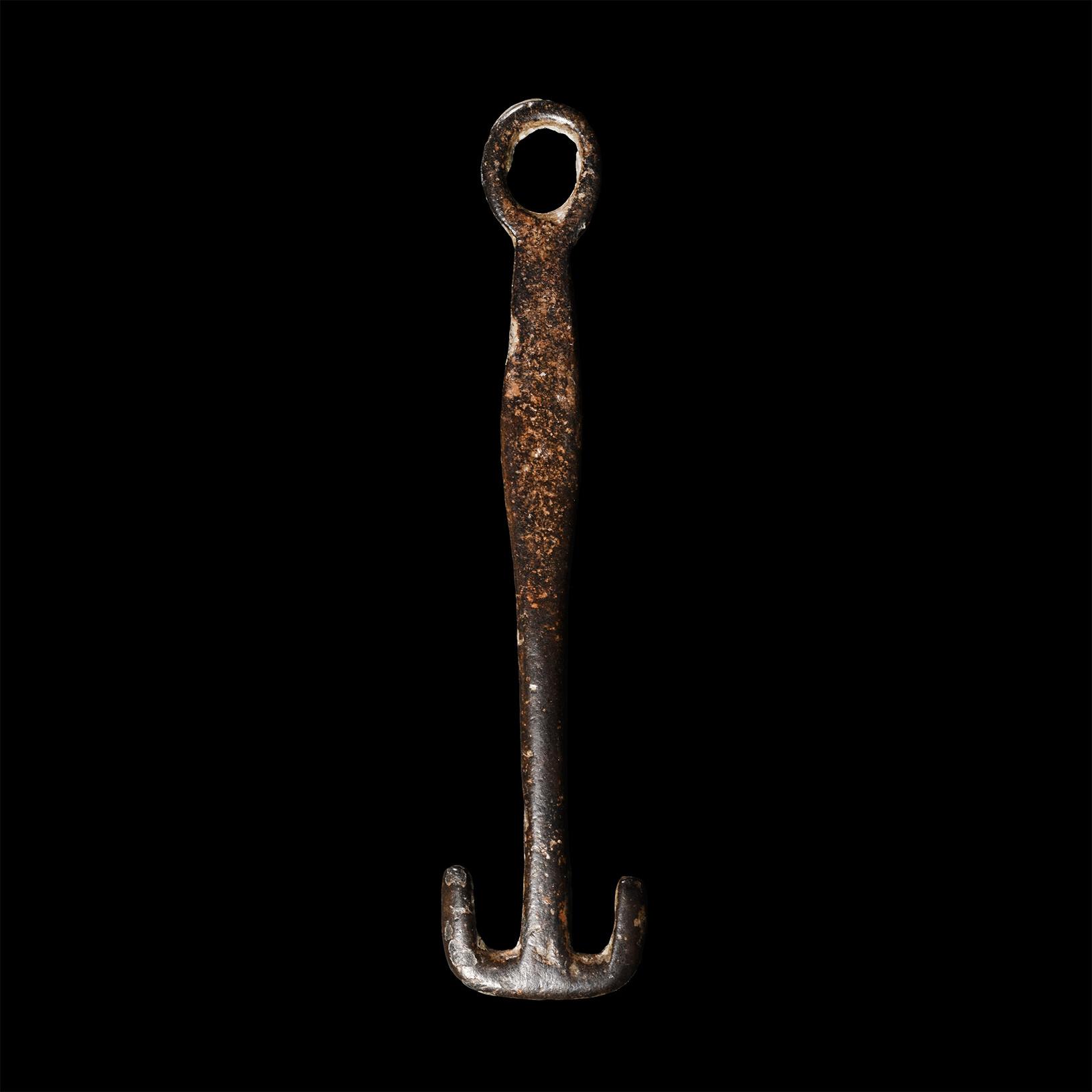 Anglo-Saxon Bronze Girdle Hanger