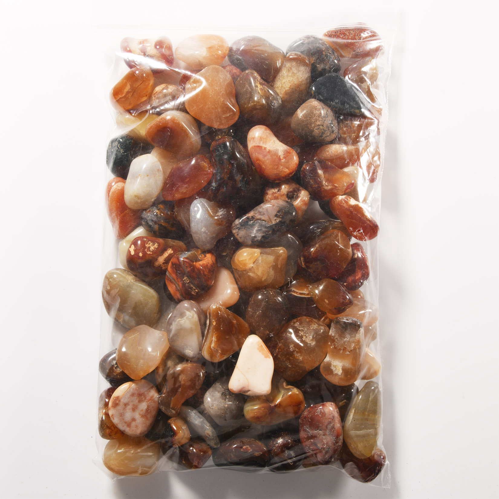 Natural History - Polished Agate Pebble Group [100]