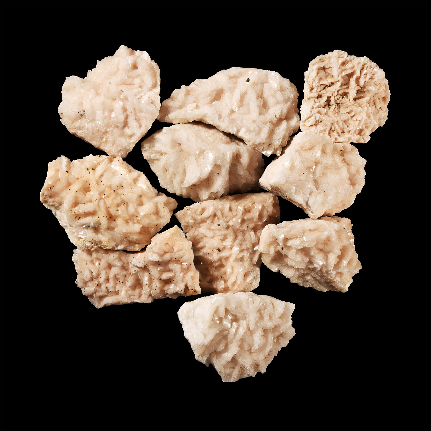 Natural History - Large Pink Dolomite Specimen Group [20]