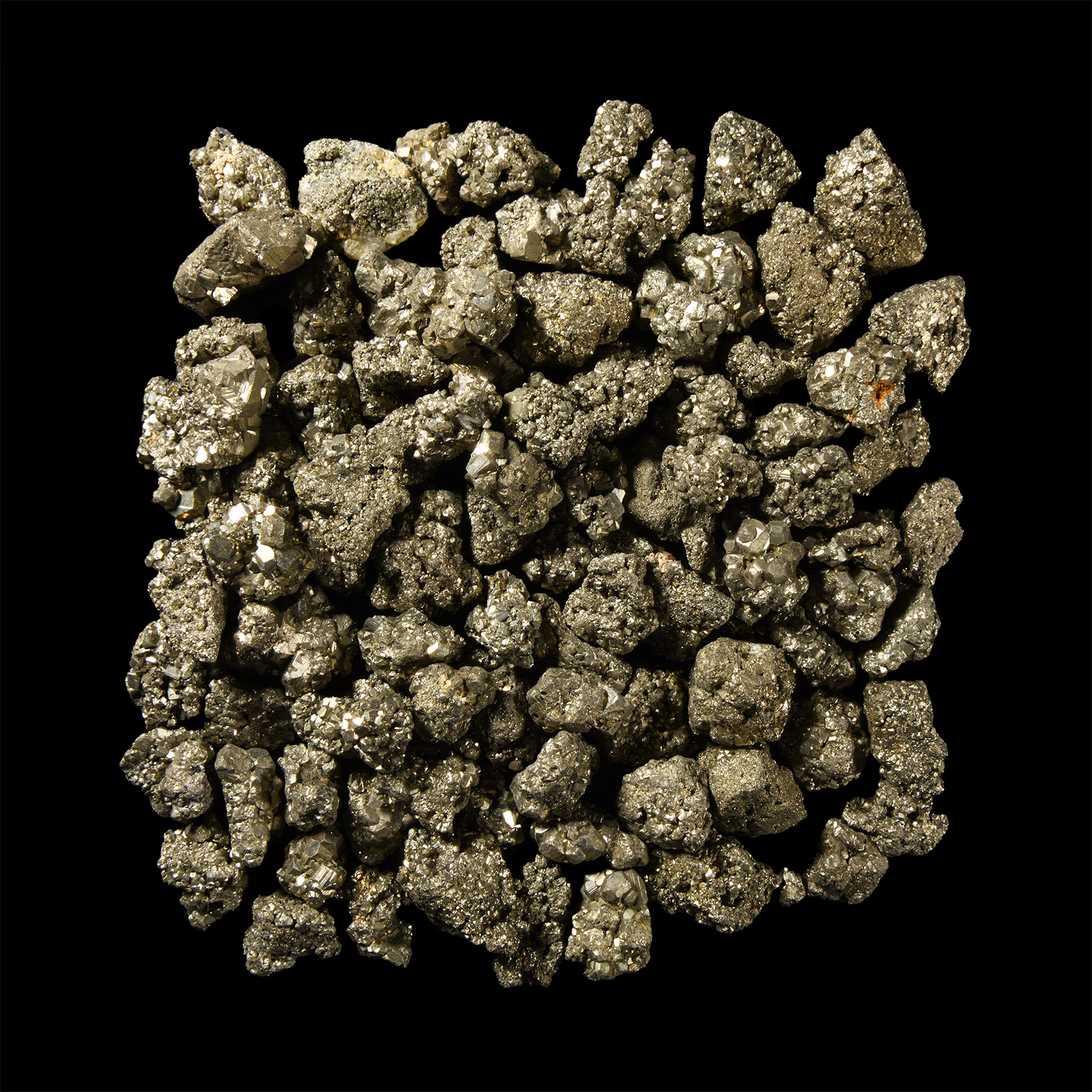 Natural History - Pyrite 'Fools Gold' Crystal Group [100]