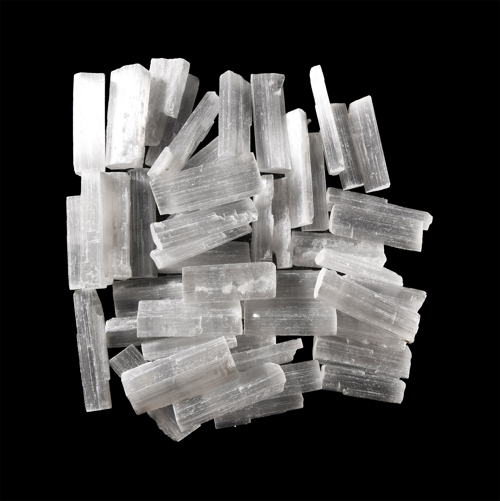 Natural History - Satin Spar Wand Group [50]