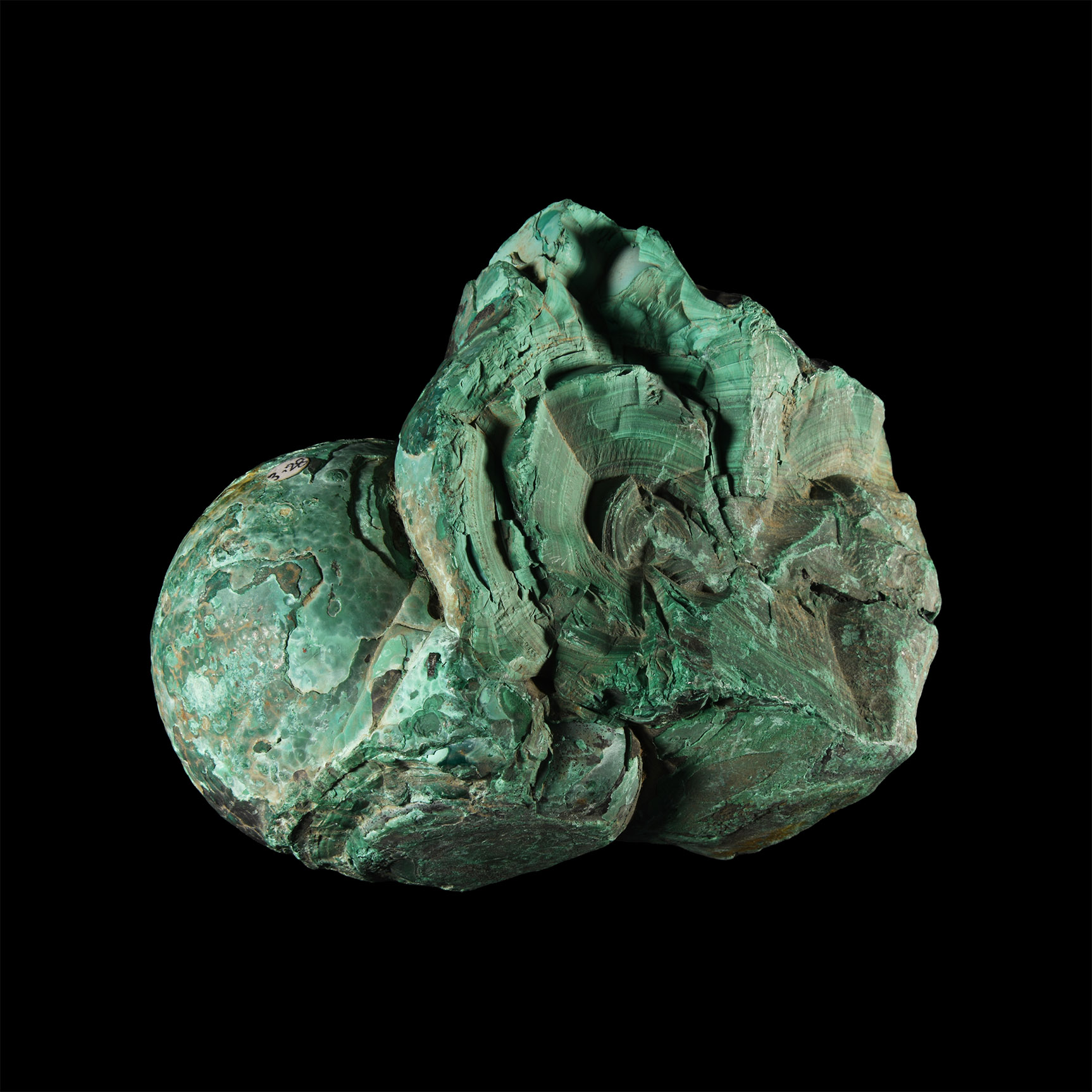 Natural History - Massive Freeform Malachite Boulder