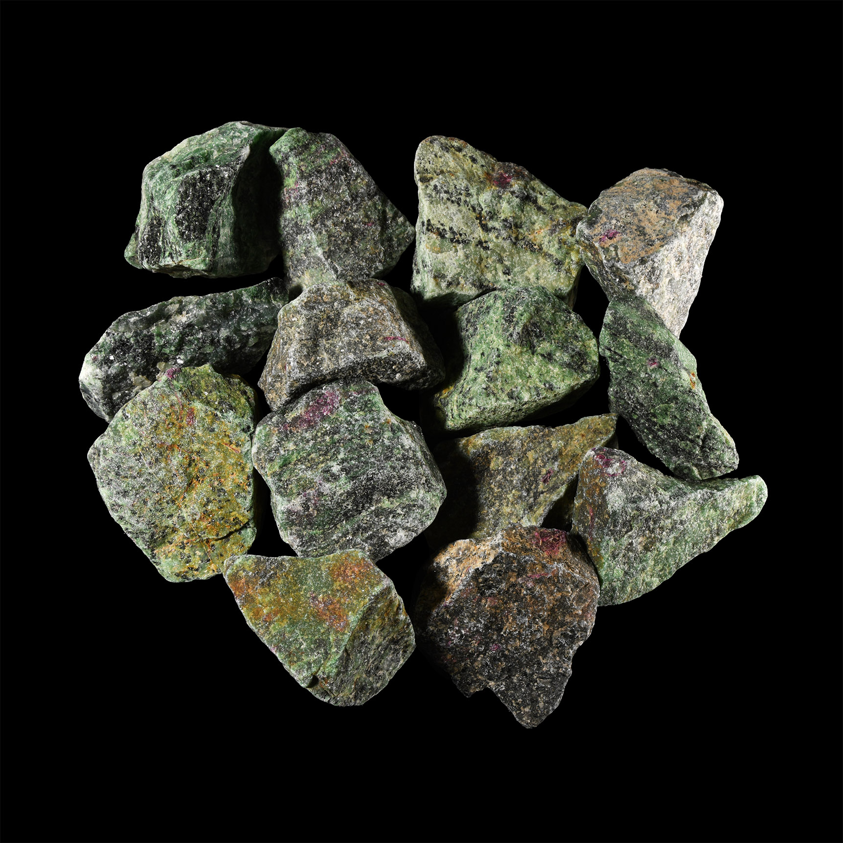 Natural History - Very Large Ruby in Zoisite Specimen Group [13]