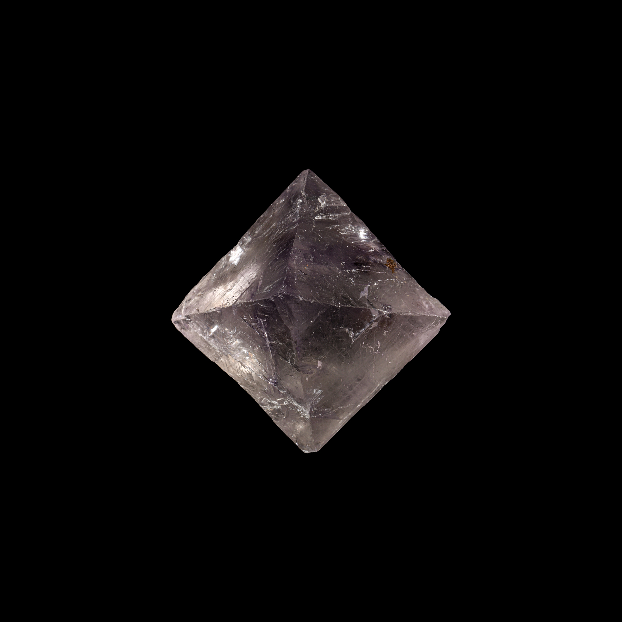 Natural History - Boxed Lilac Fluorite Specimen