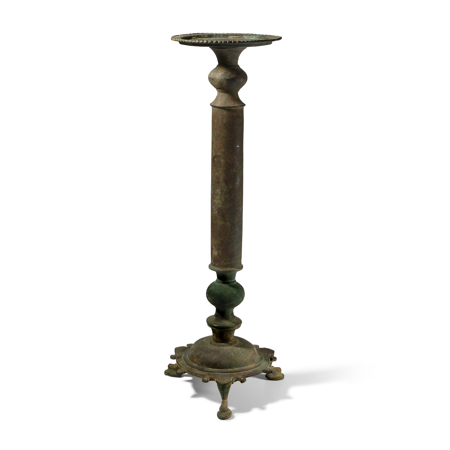 Western Asiatic Bronze Lamp Stand