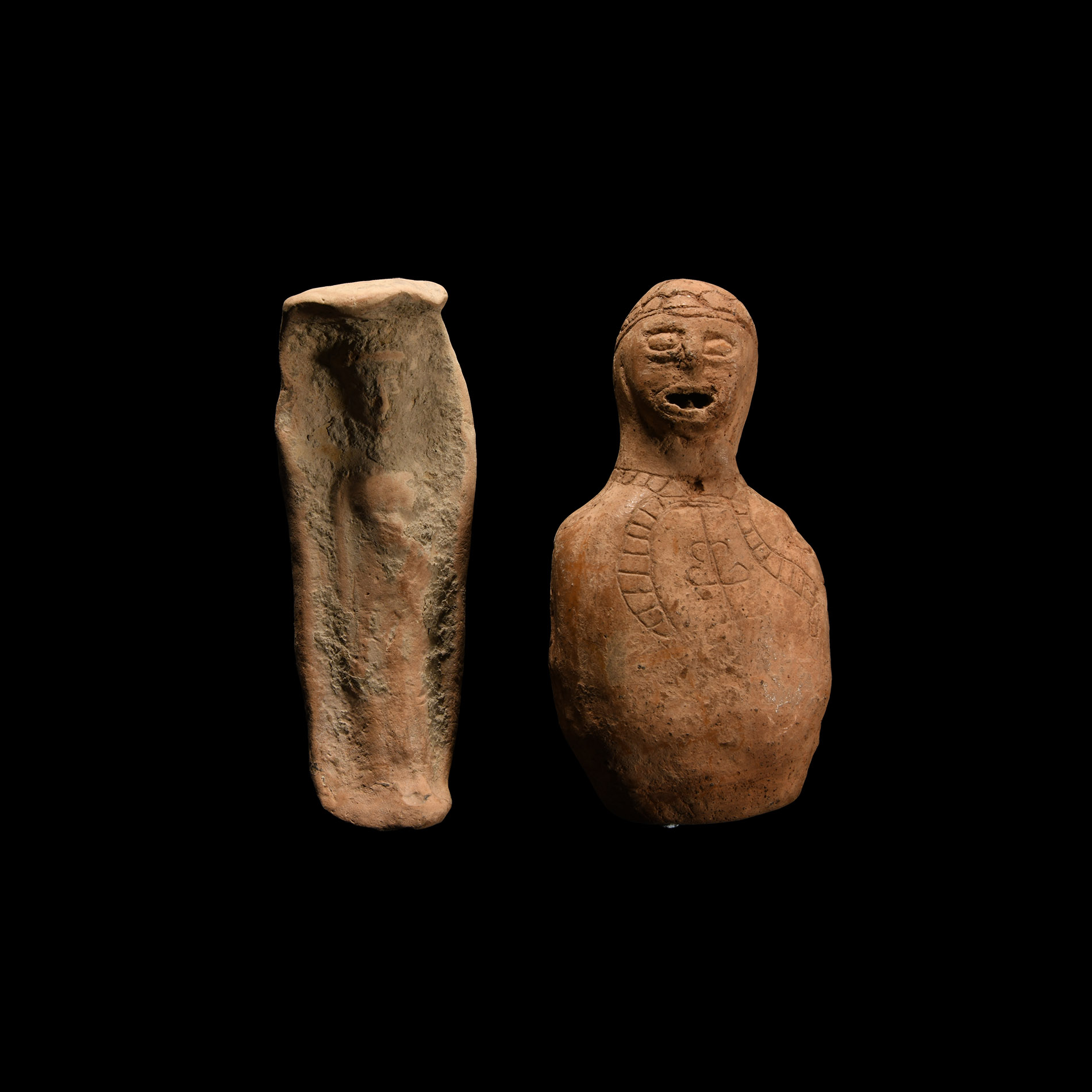 Western Asiatic Terracotta Idol Group