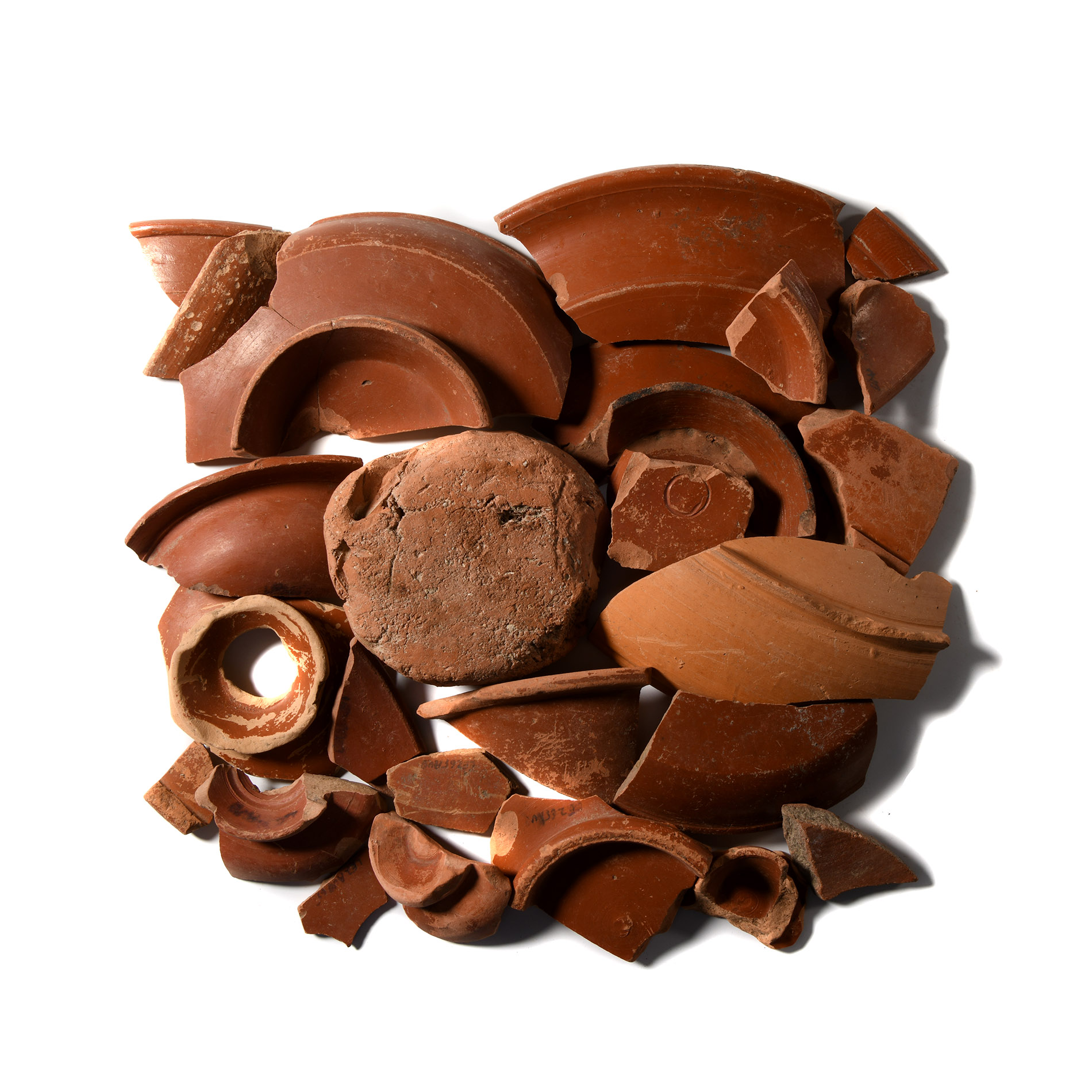 Roman 'Leicestershire' Redware Sherd Collection
