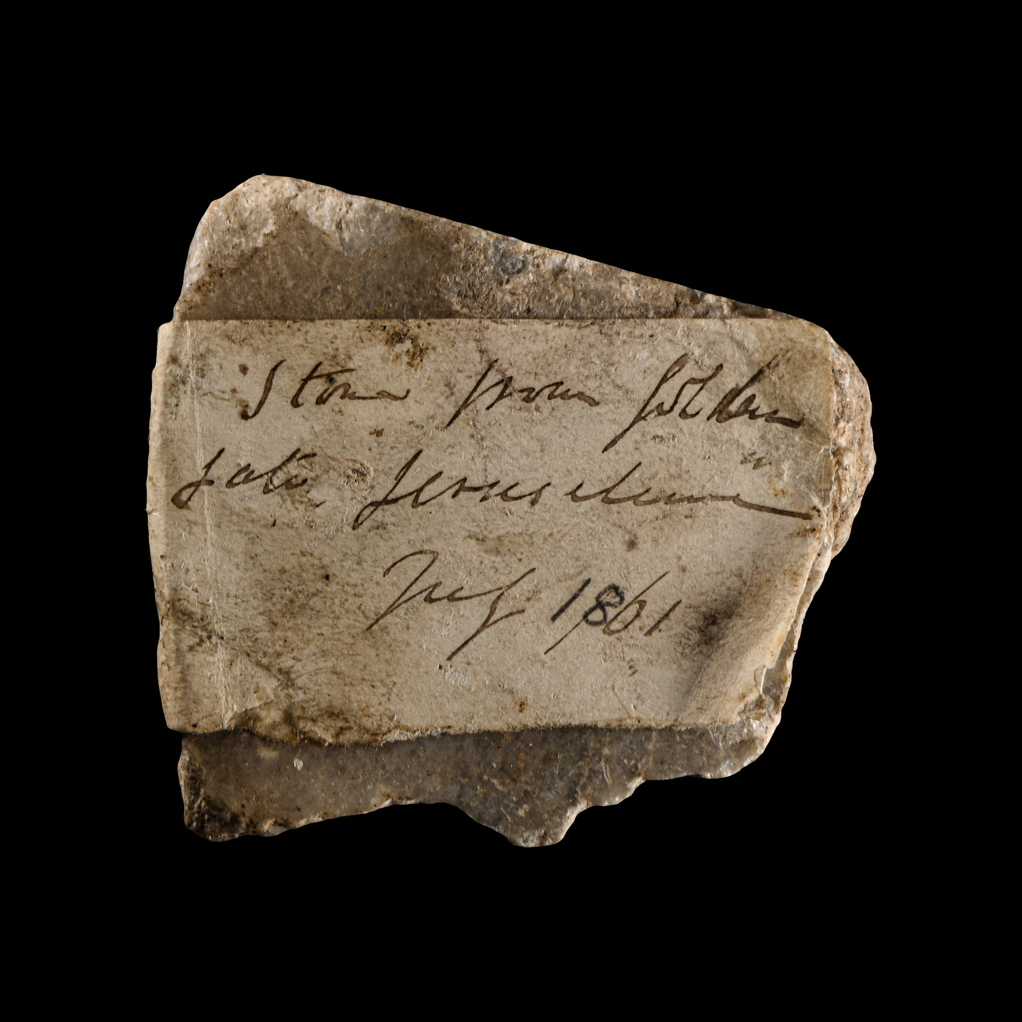 Byzantine Marble Fragment from the Golden Gate in Jerusalem
